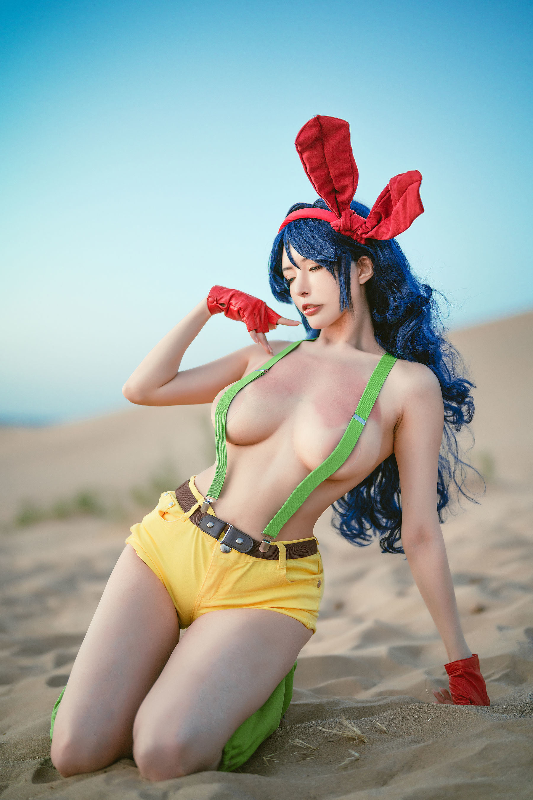福利COS] 秋和柯基(夏小秋秋秋) - 蘭琪（七龍珠）