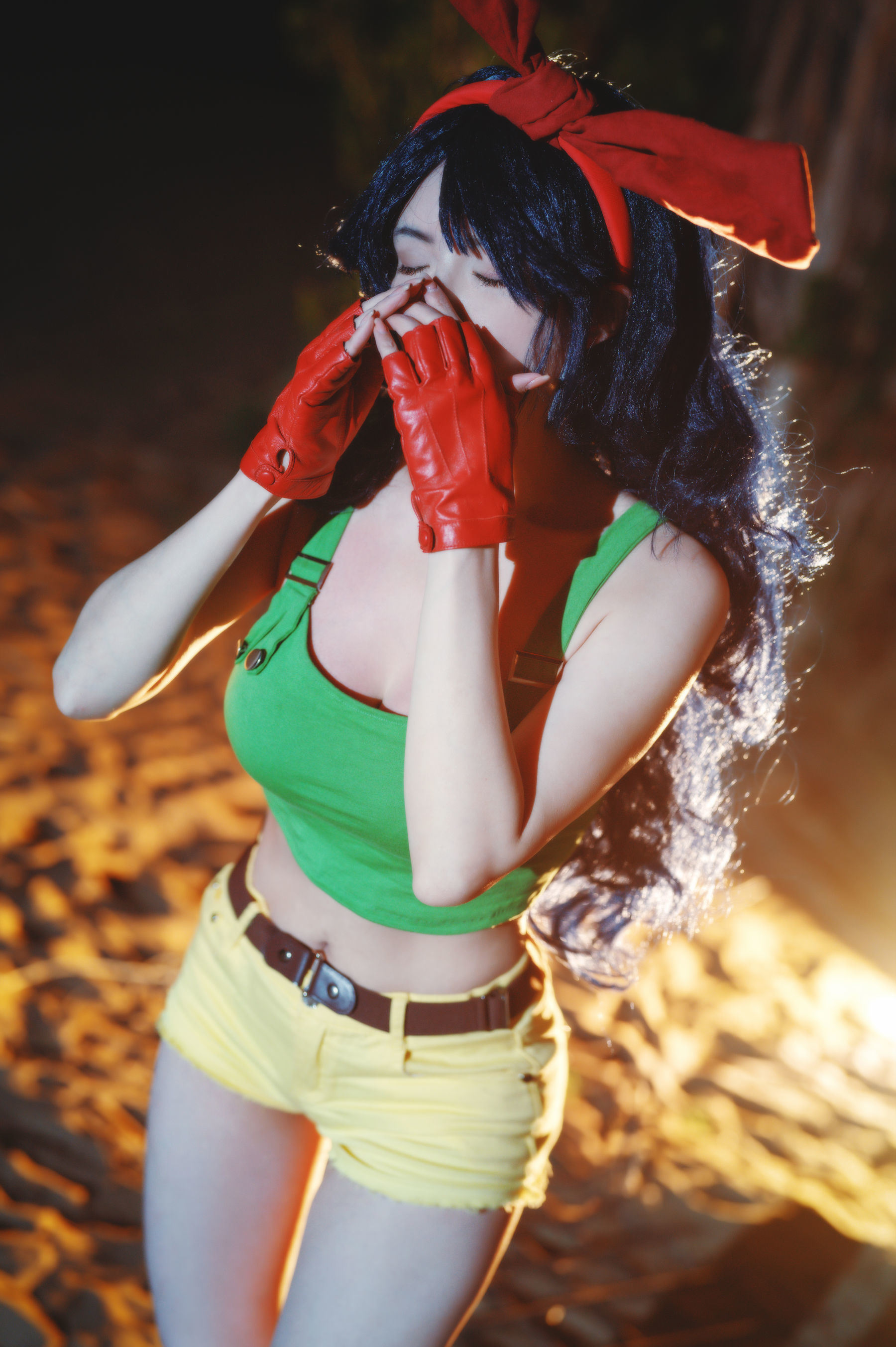Welfare Cosplay] Qiu and Corgi (Xia Xiao Qiu Qiu Qiu) - Launch (Dragon Ball)