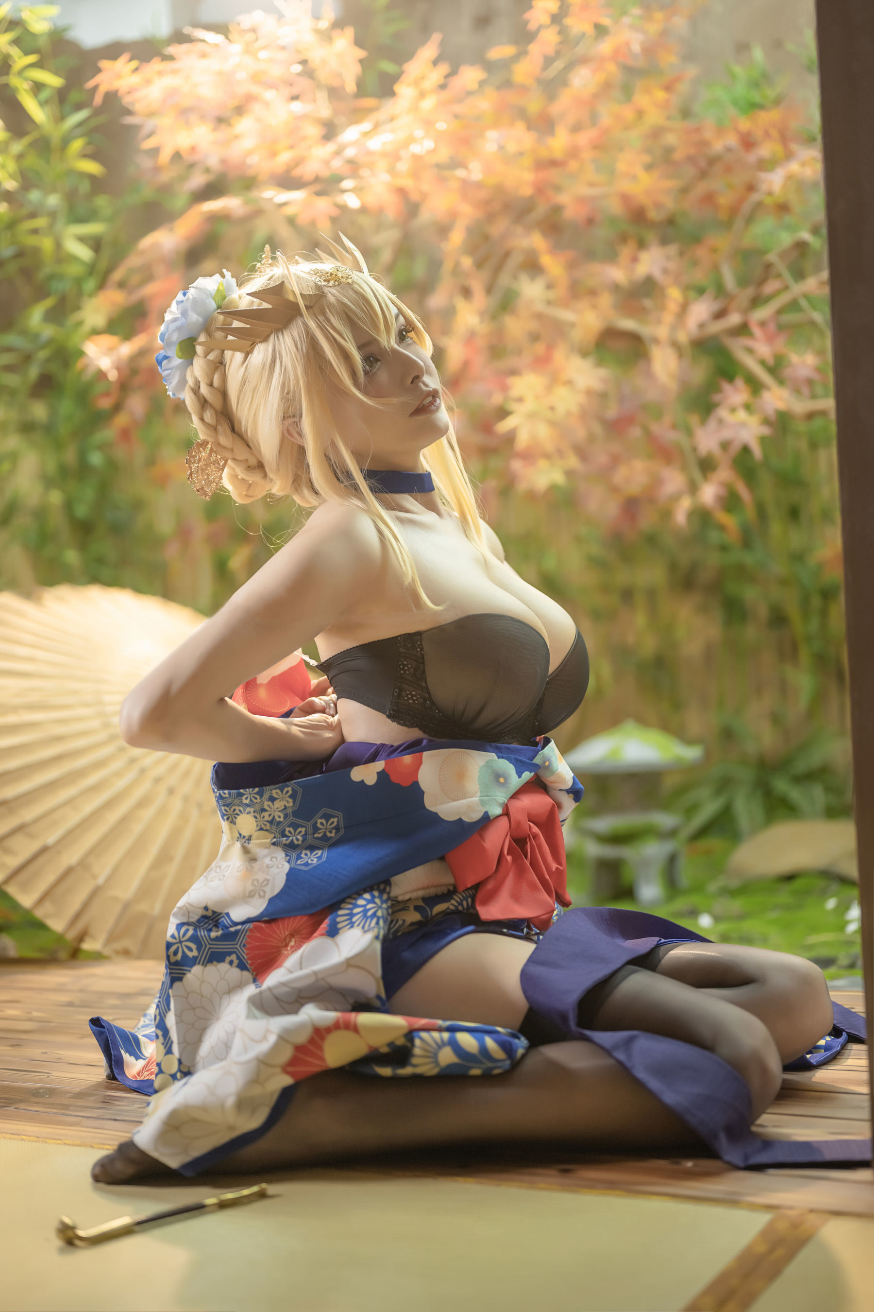 福利COS] 秋和柯基(夏小秋秋秋) - 白槍呆