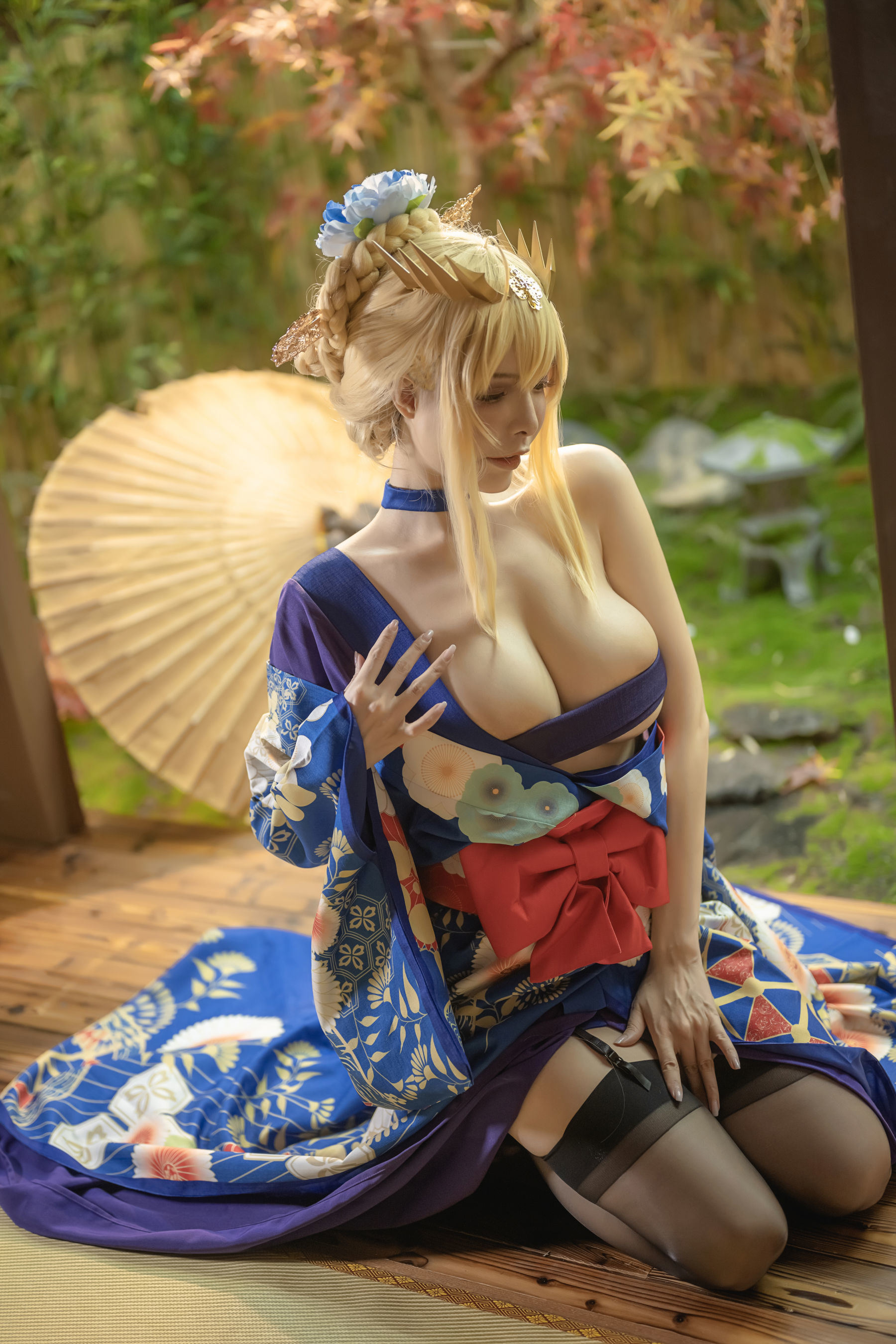 福利COS] 秋和柯基(夏小秋秋秋) - 白槍呆