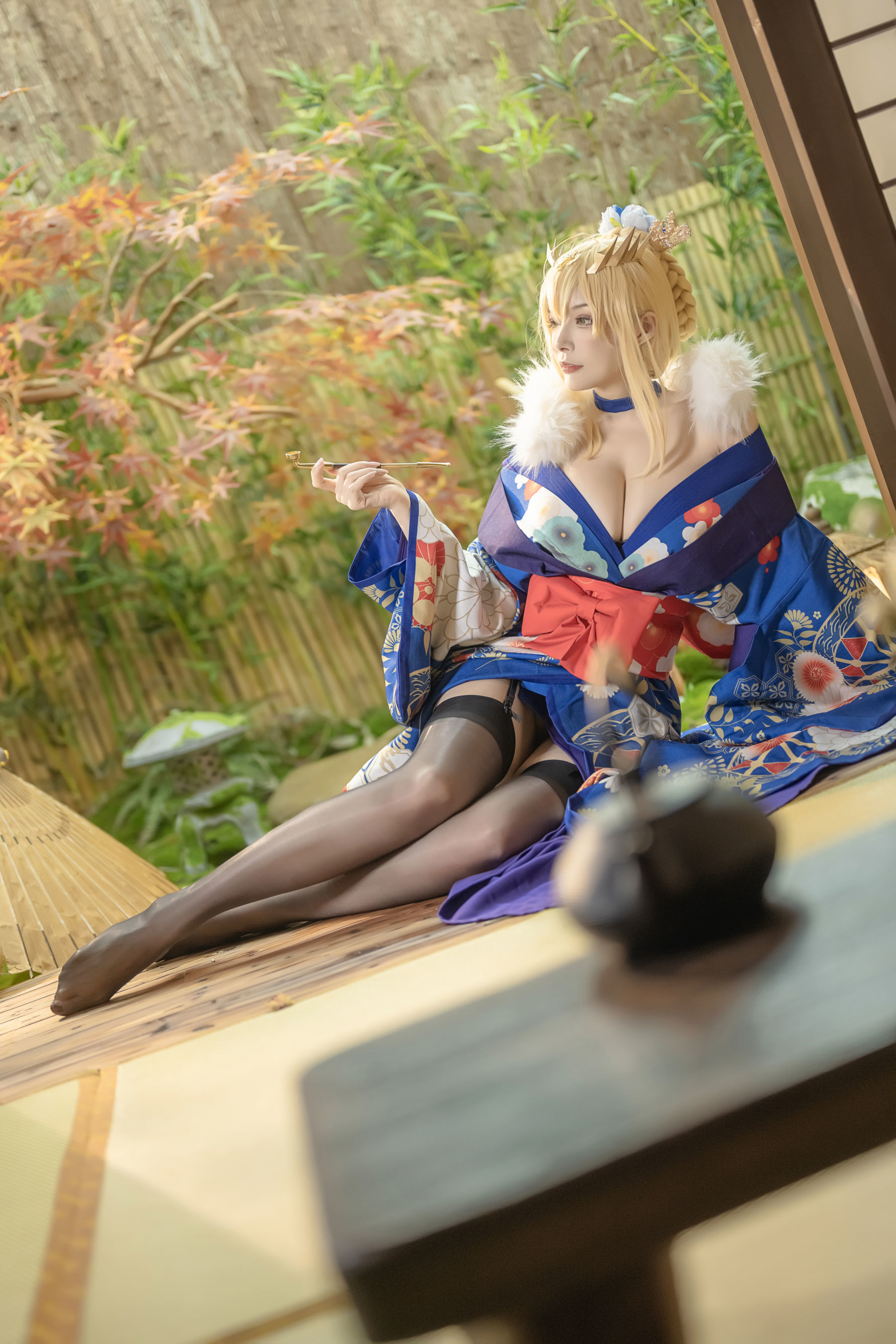 福利COS] 秋和柯基(夏小秋秋秋) - 白槍呆