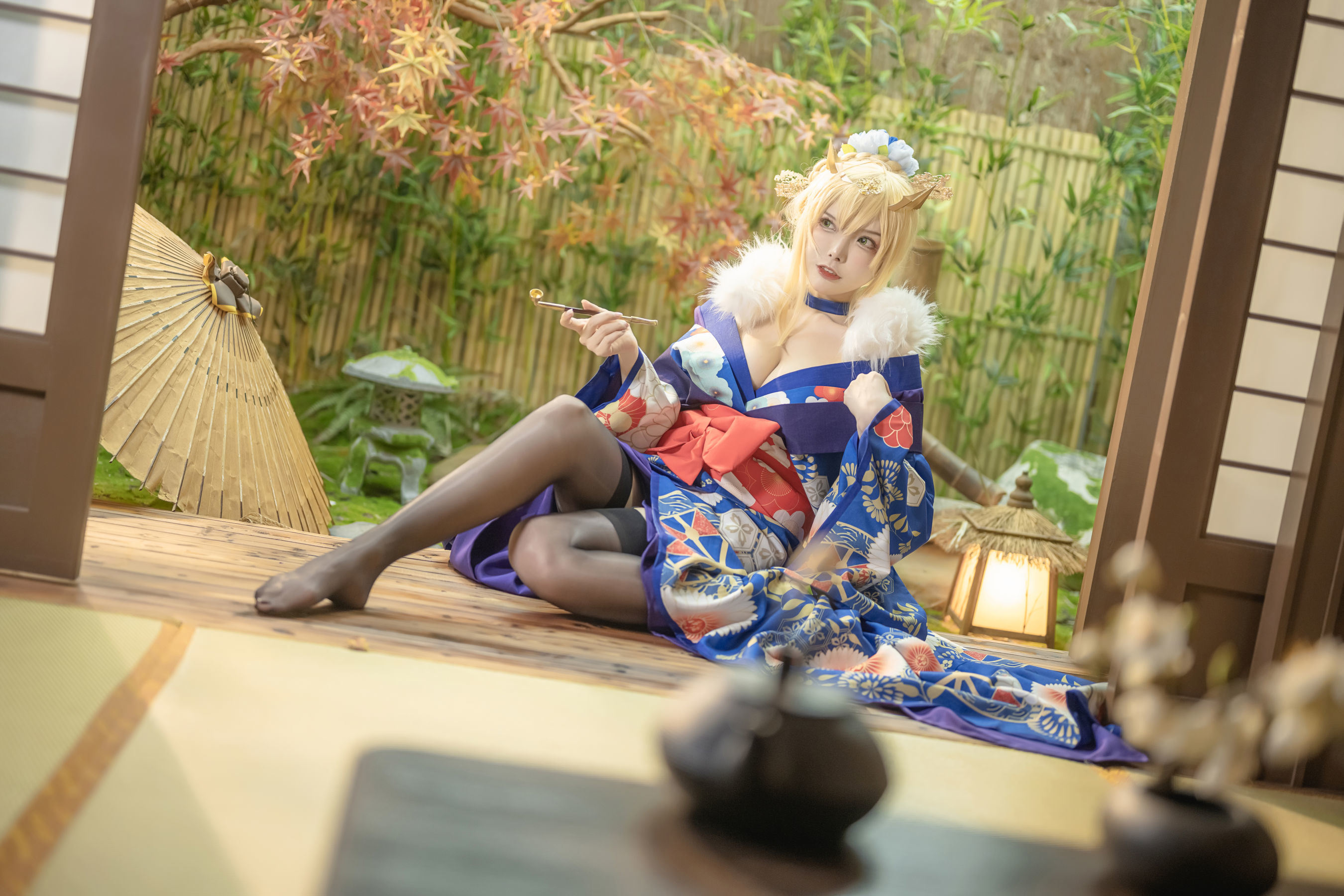 福利COS] 秋和柯基(夏小秋秋秋) - 白槍呆