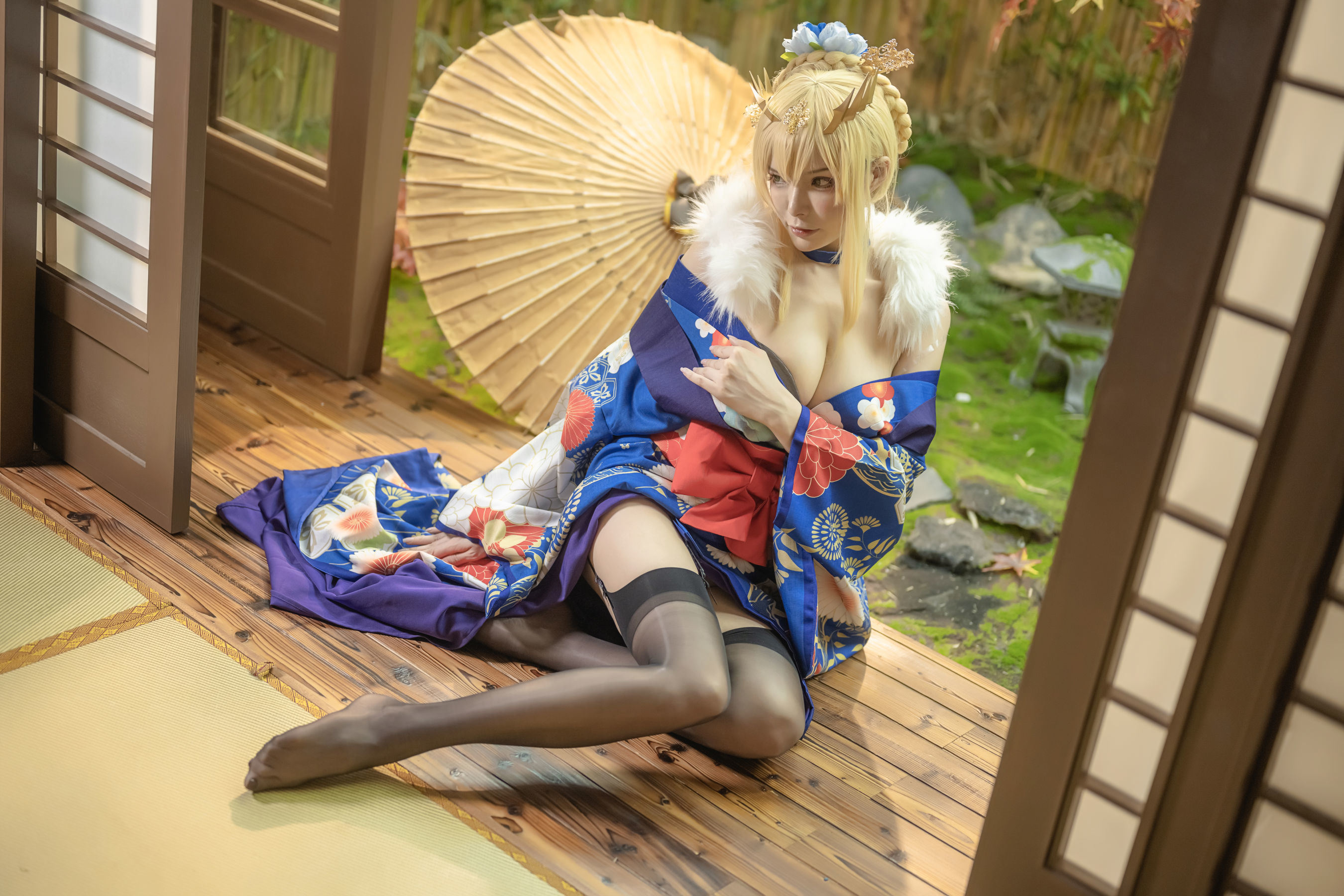 [福利COS] 秋和柯基(夏小秋秋秋) - 白枪呆