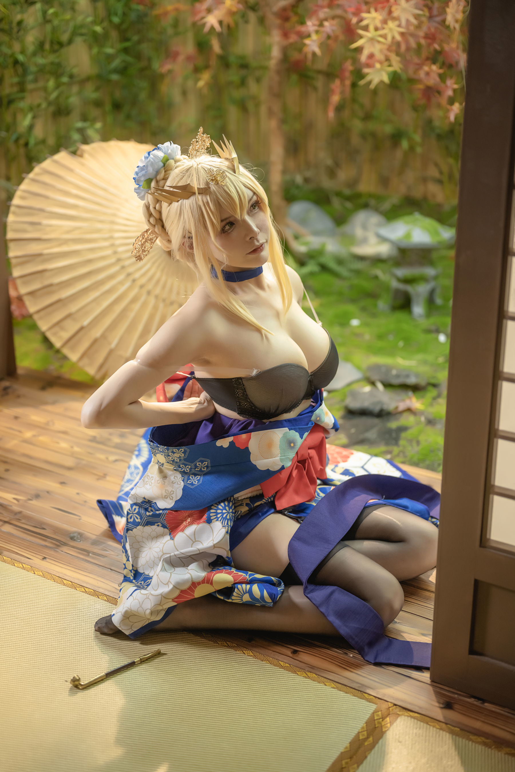 福利COS] 秋和柯基(夏小秋秋秋) - 白槍呆