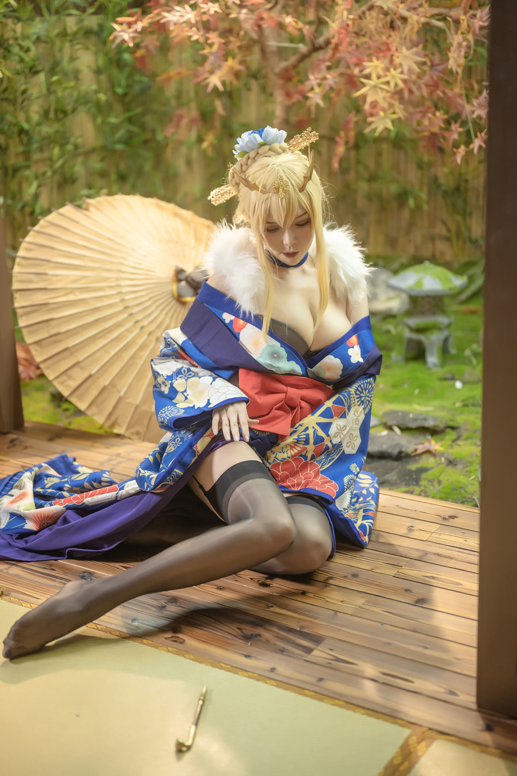 福利COS] 秋和柯基(夏小秋秋秋) - 白槍呆