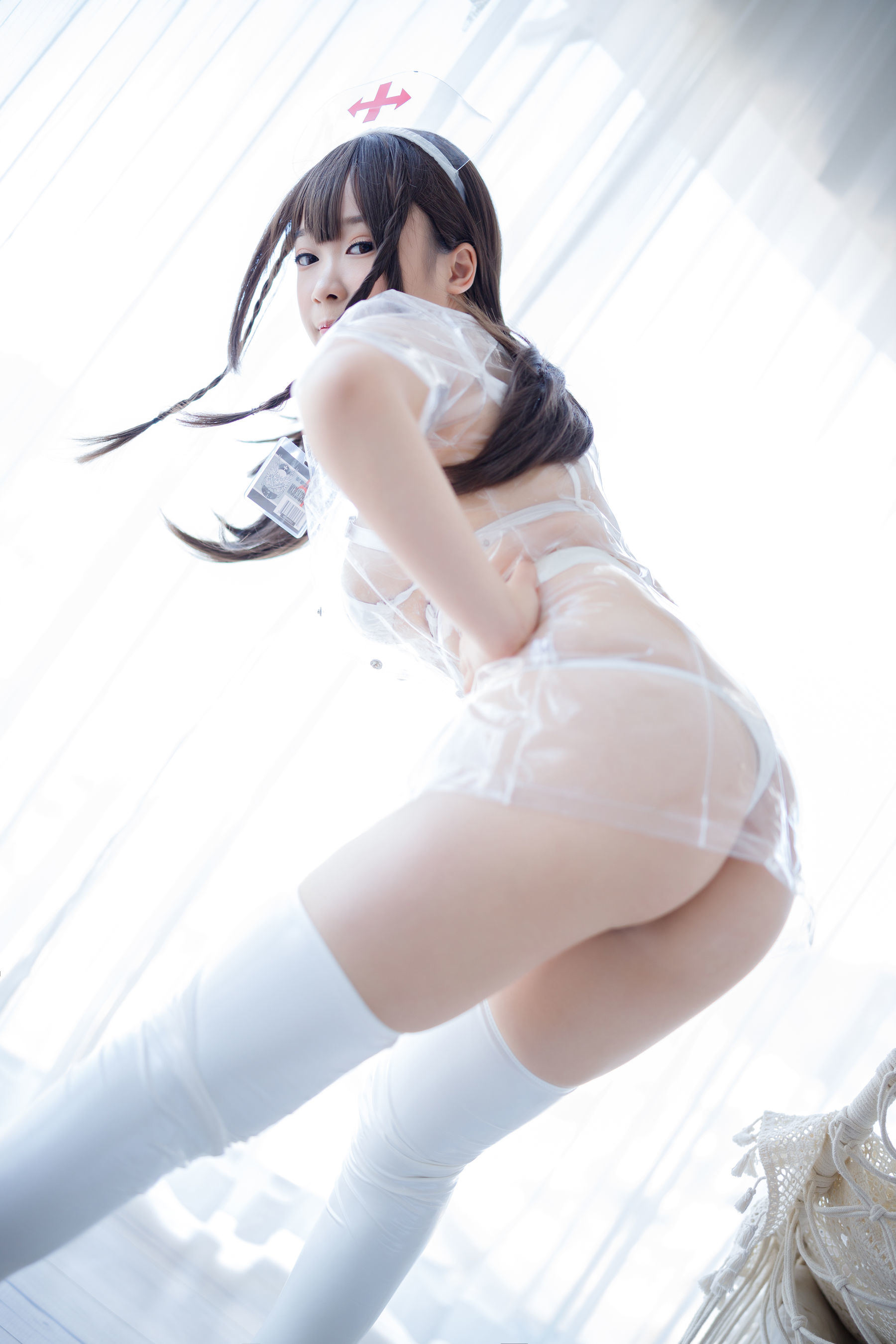 福利COS] 胡桃猫Kurumineko - 透明護士