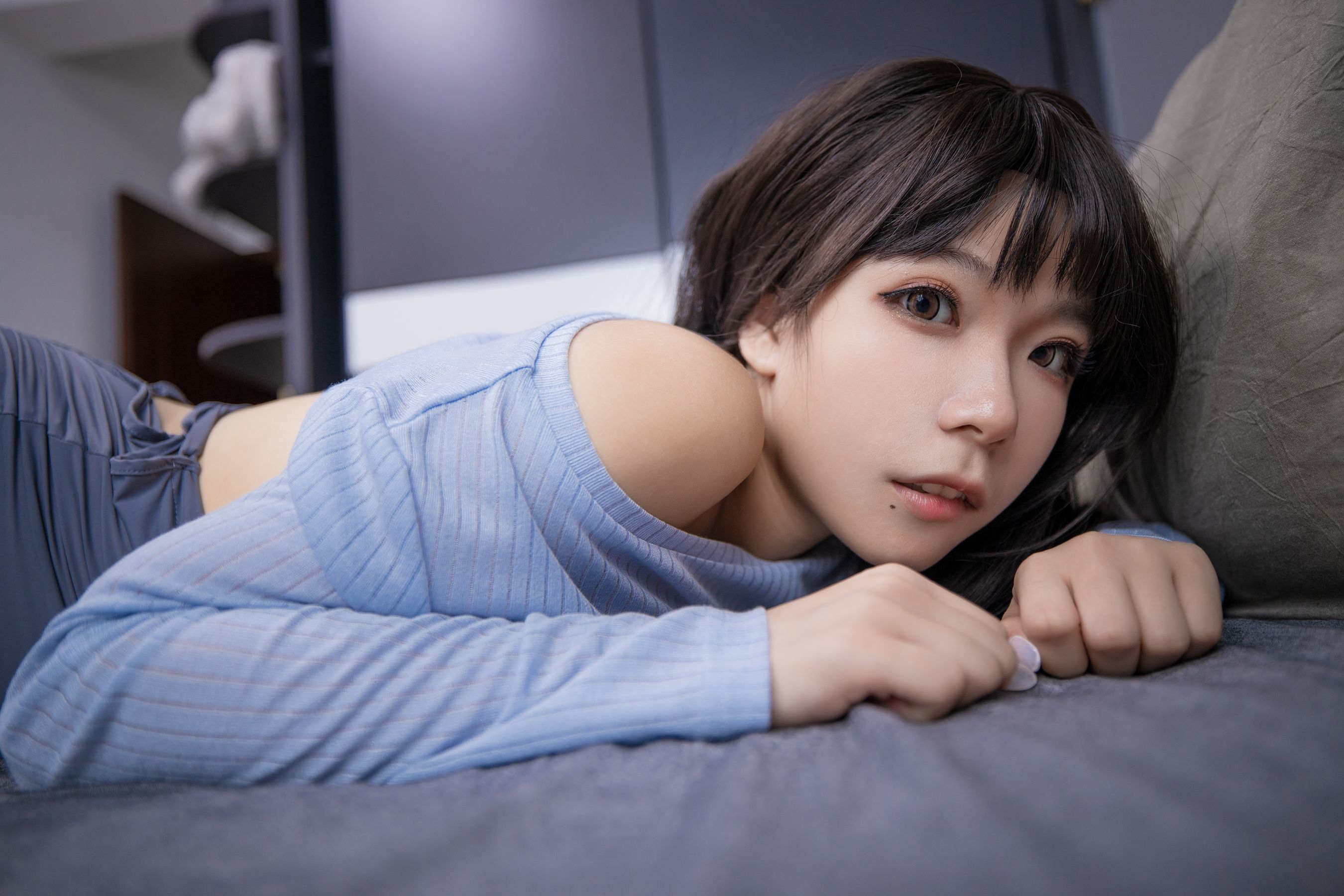 福利COS] 自閉顏球球(無顏小天使wy) - 吉他妹妹