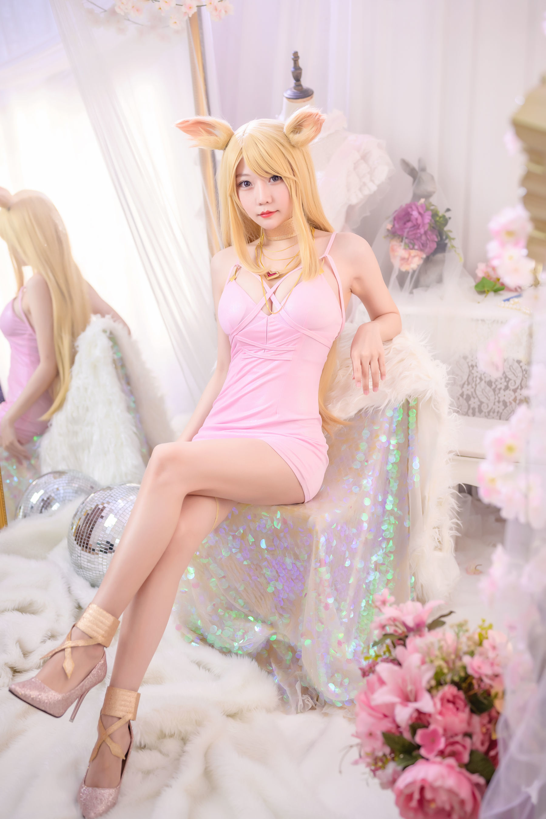 Phúc lợi COS] Hương Thảo Miêu Lộ Lộ ảnh - A Lật Đồng nhân