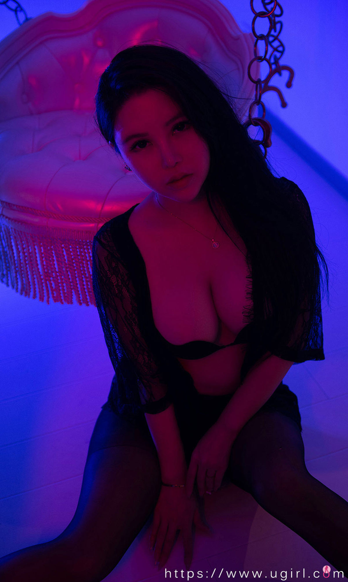 尤果圈Ugirls] No.2252 韓美軒 欲色霓虹