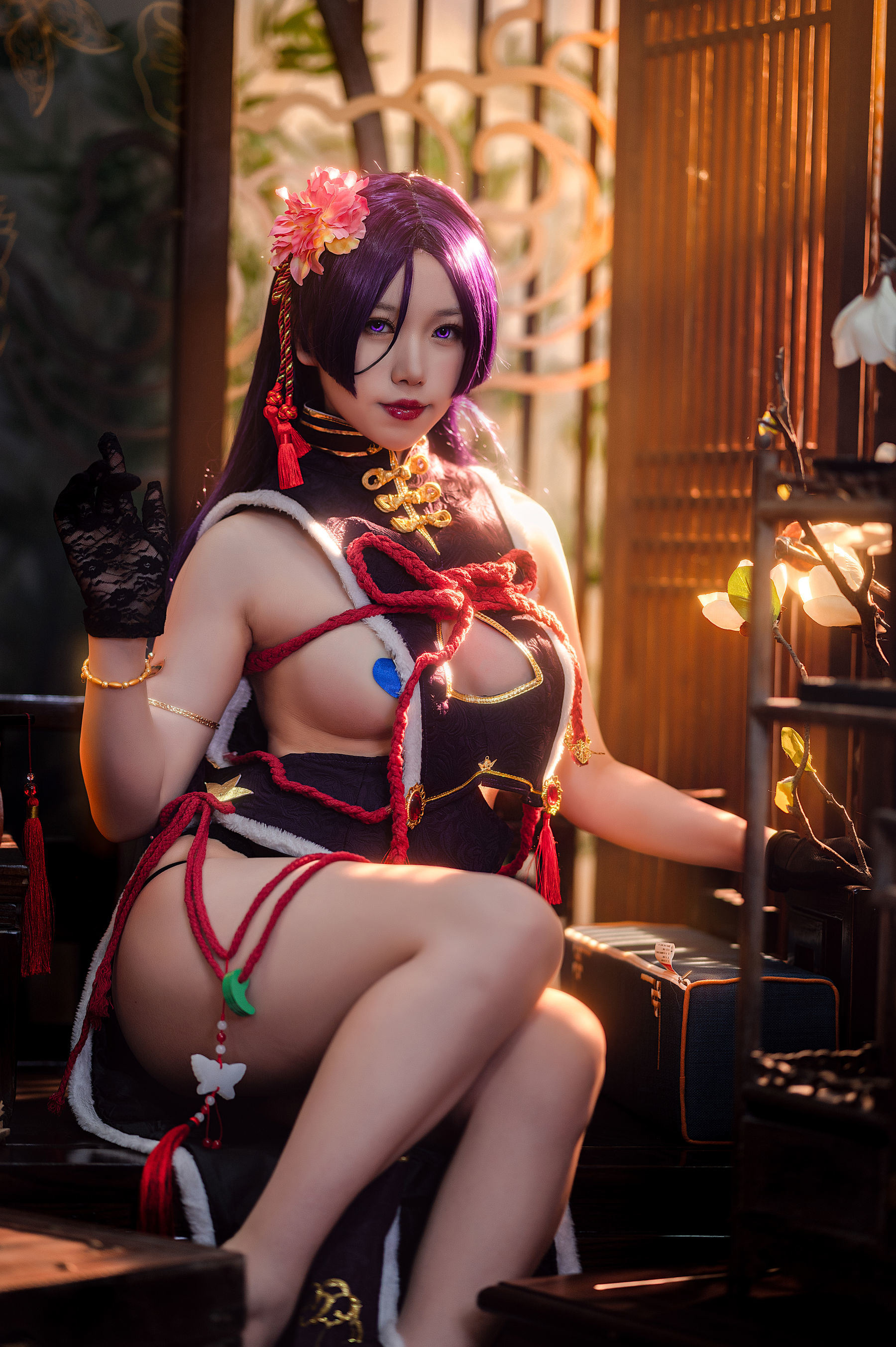 ネット紅人COS] イーベイイーベイ - ナイグアン旗袍