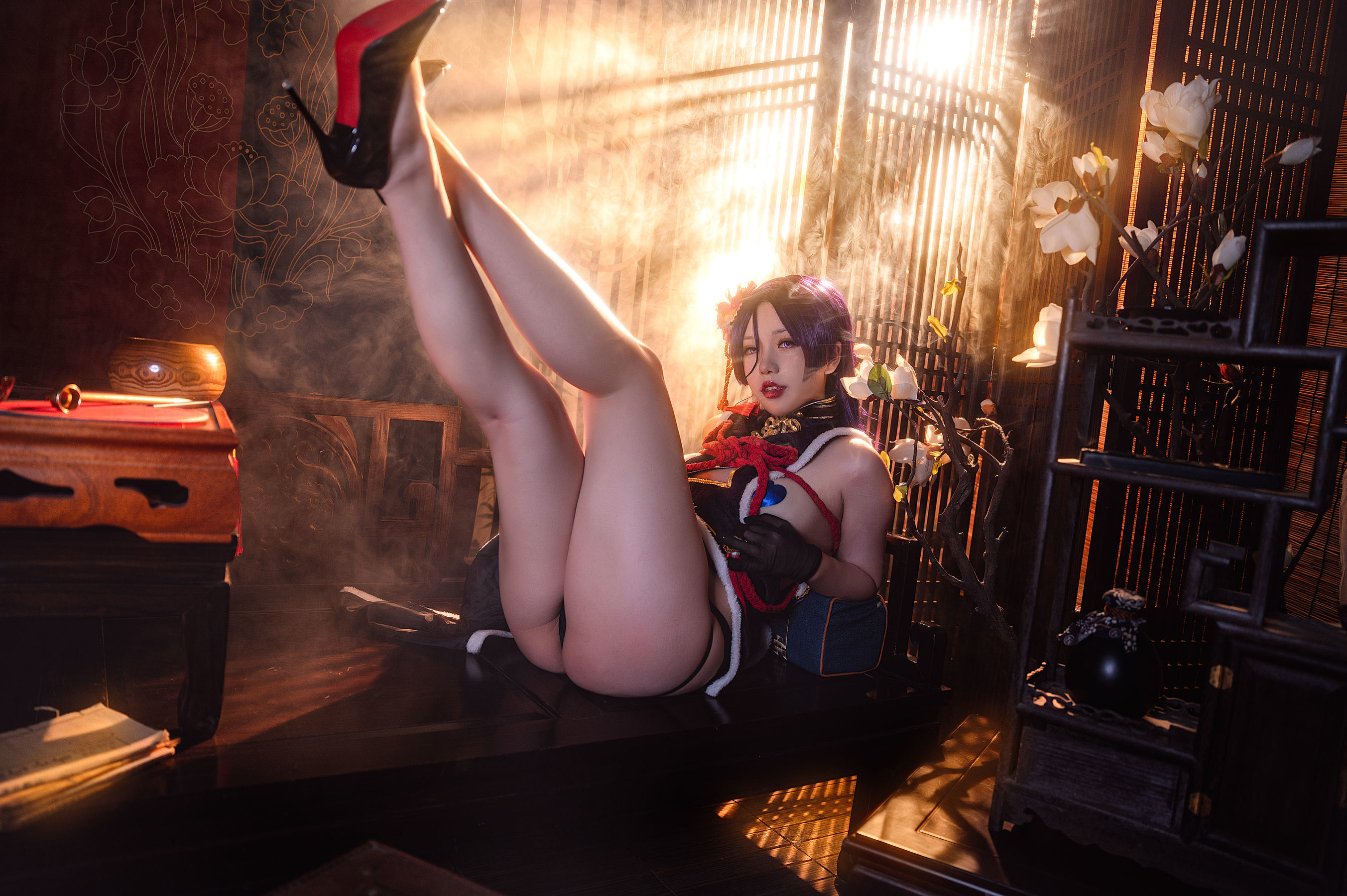 ネット紅人COS] イーベイイーベイ - ナイグアン旗袍