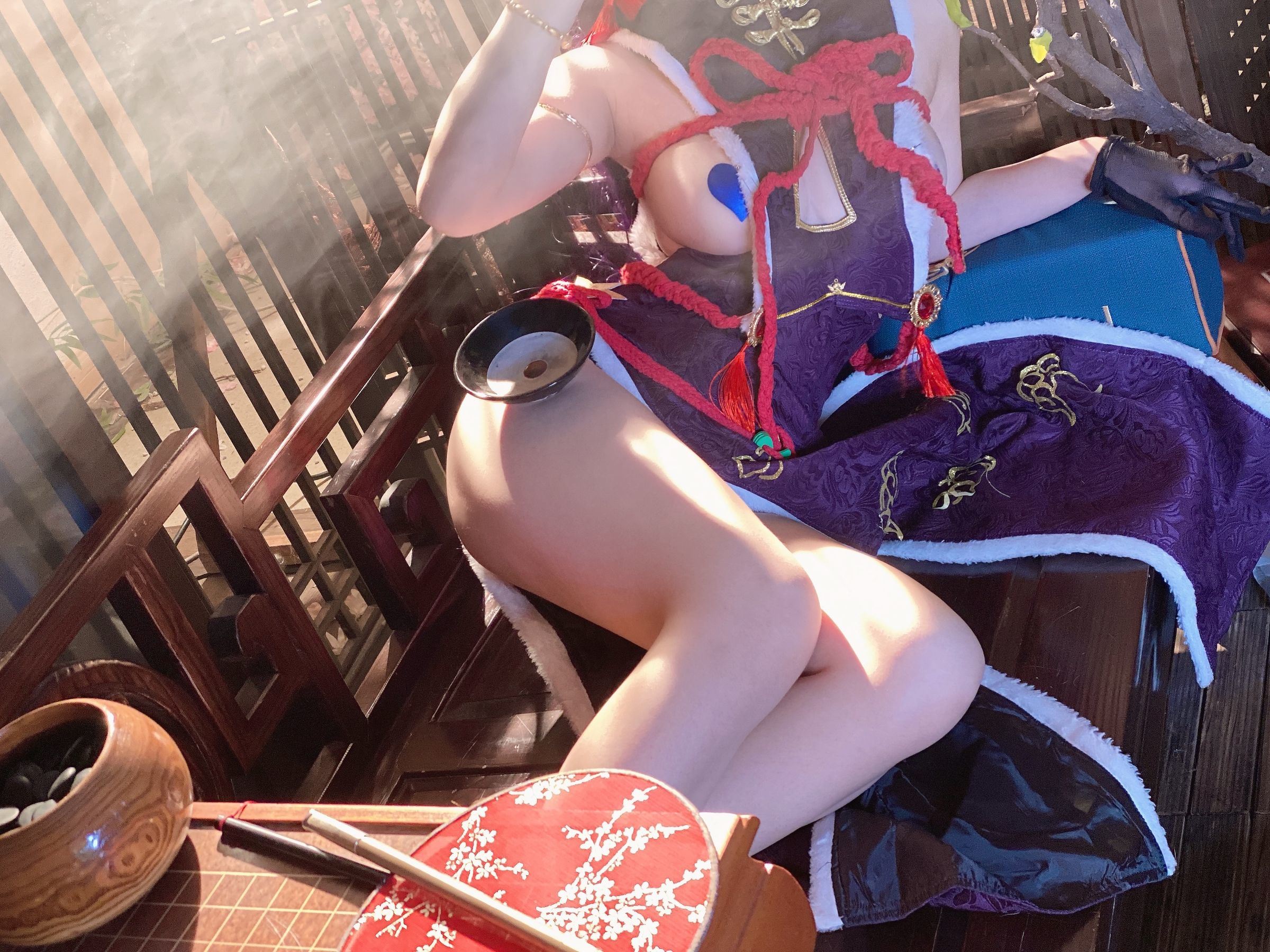 Cosplay Ngôi Sao Mạng] Nhất Bắc Diệc Bắc - Nai Quang Áo Cờ