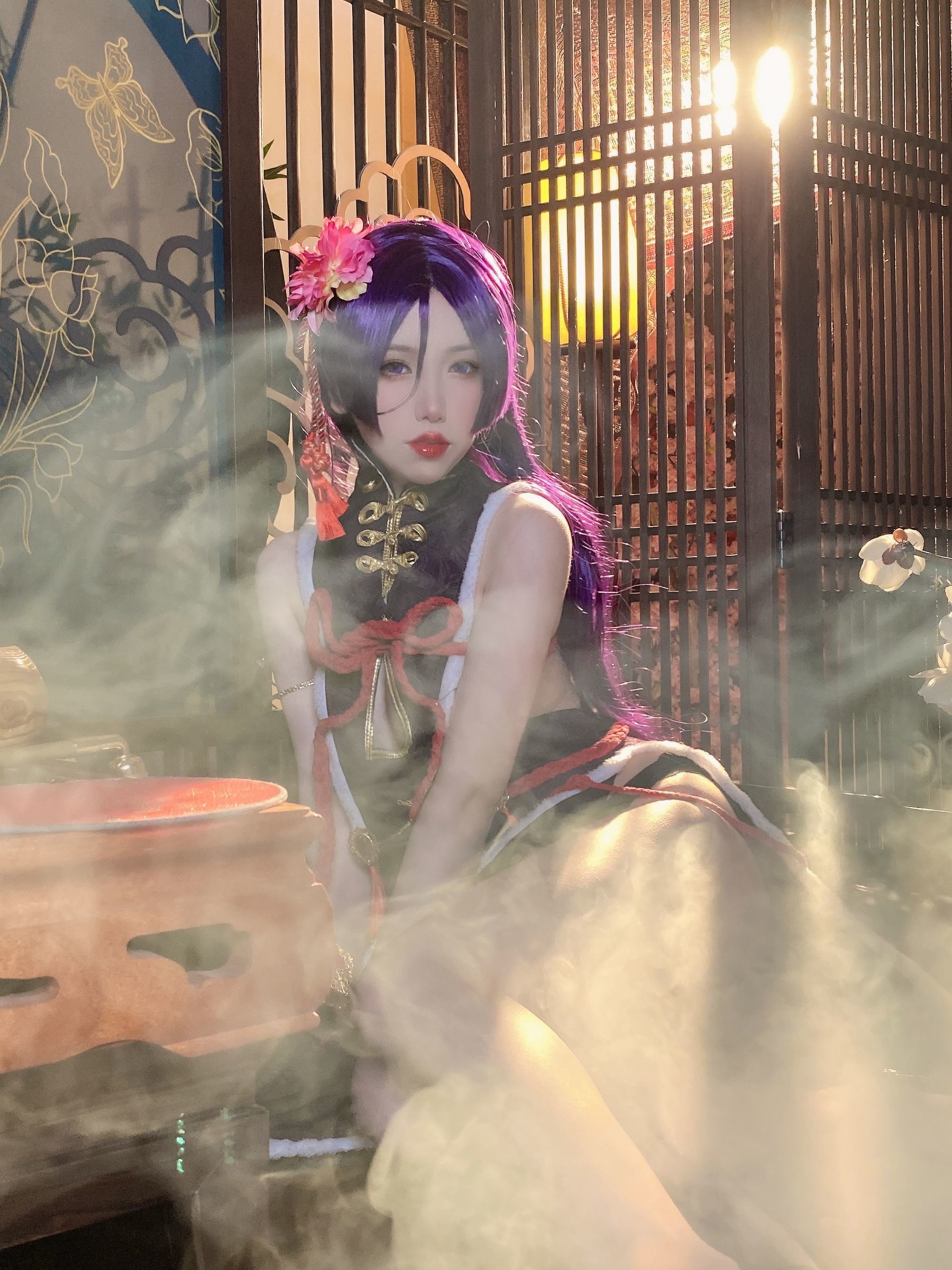 Cosplay Ngôi Sao Mạng] Nhất Bắc Diệc Bắc - Nai Quang Áo Cờ