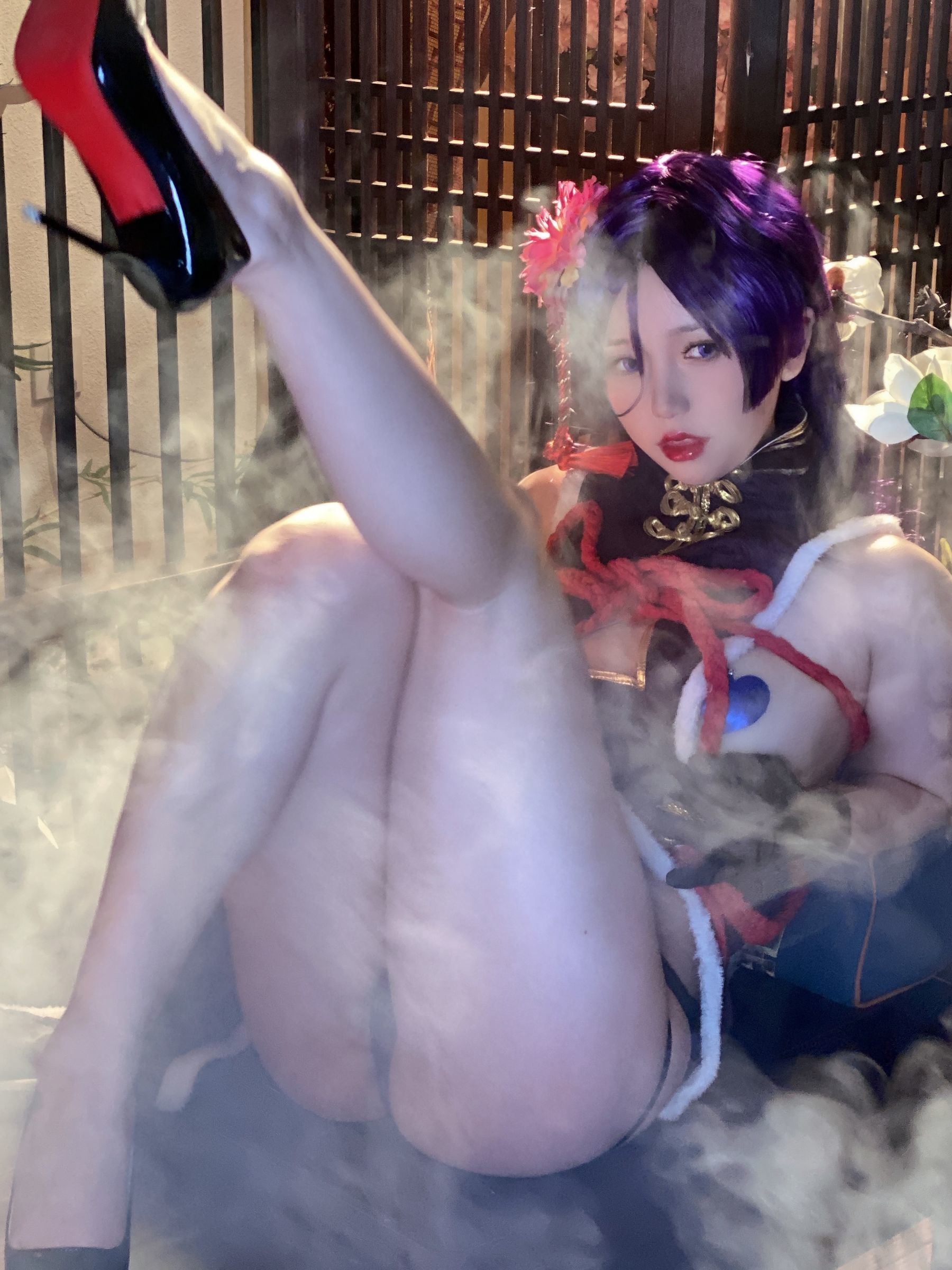 Cosplay Ngôi Sao Mạng] Nhất Bắc Diệc Bắc - Nai Quang Áo Cờ
