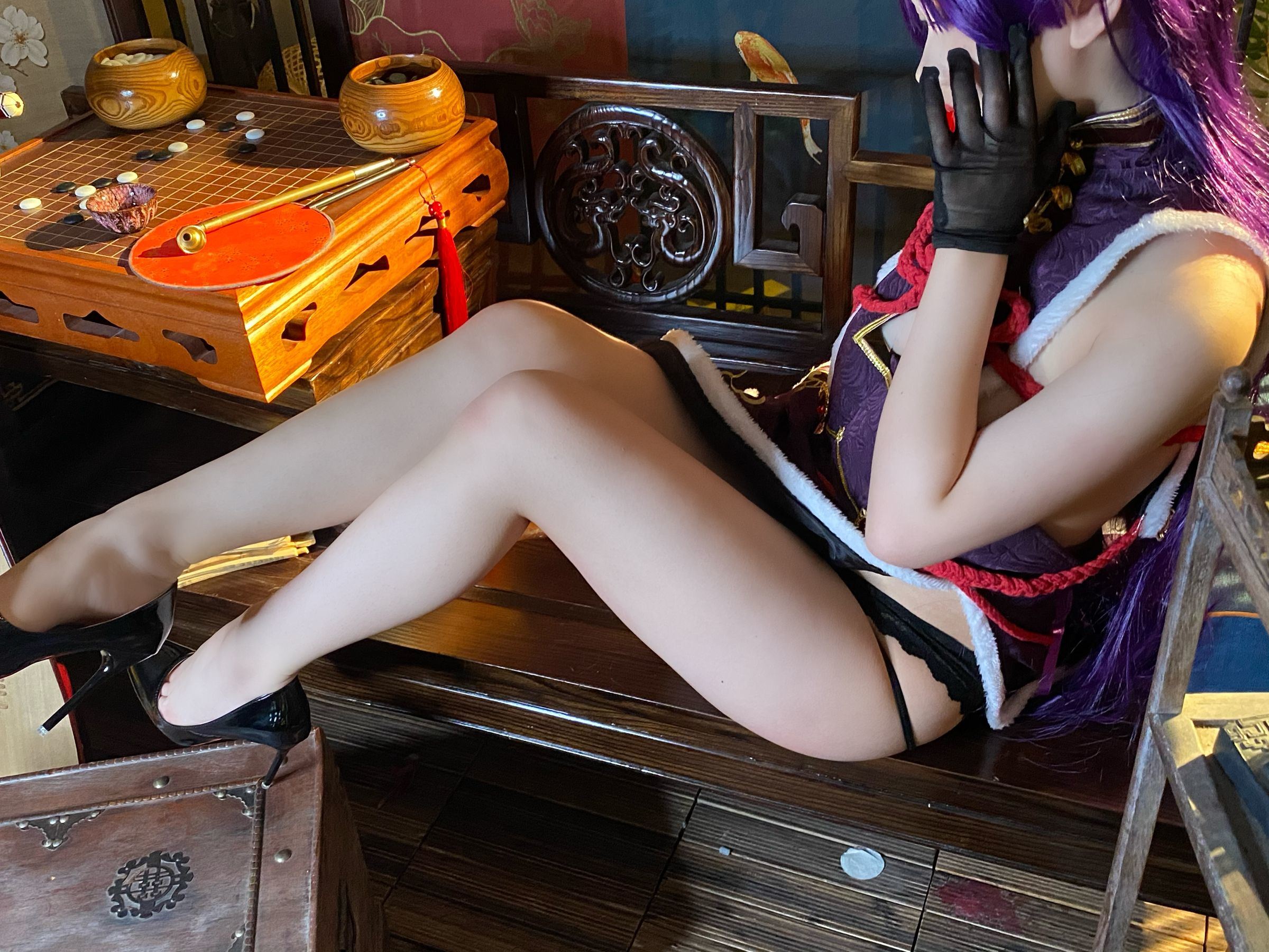 Cosplay Ngôi Sao Mạng] Nhất Bắc Diệc Bắc - Nai Quang Áo Cờ