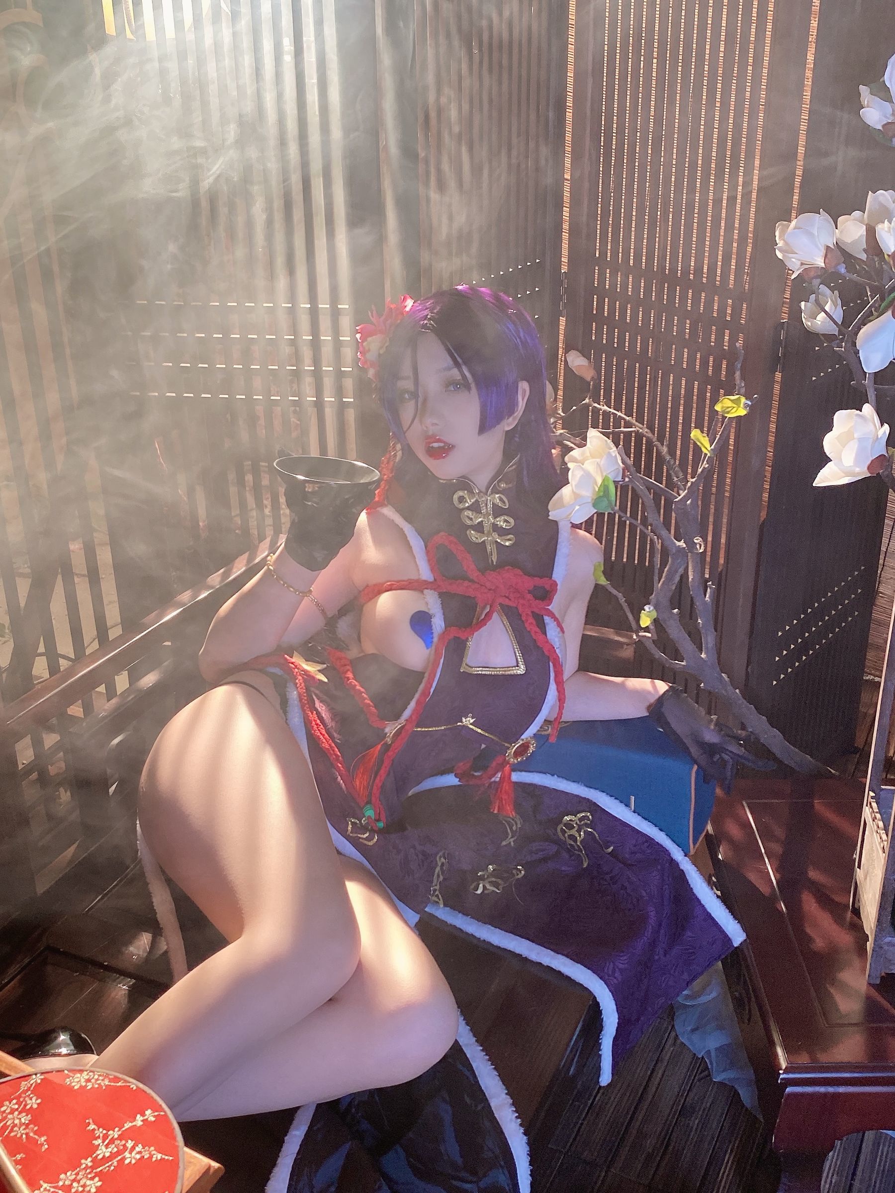 ネット紅人COS] イーベイイーベイ - ナイグアン旗袍