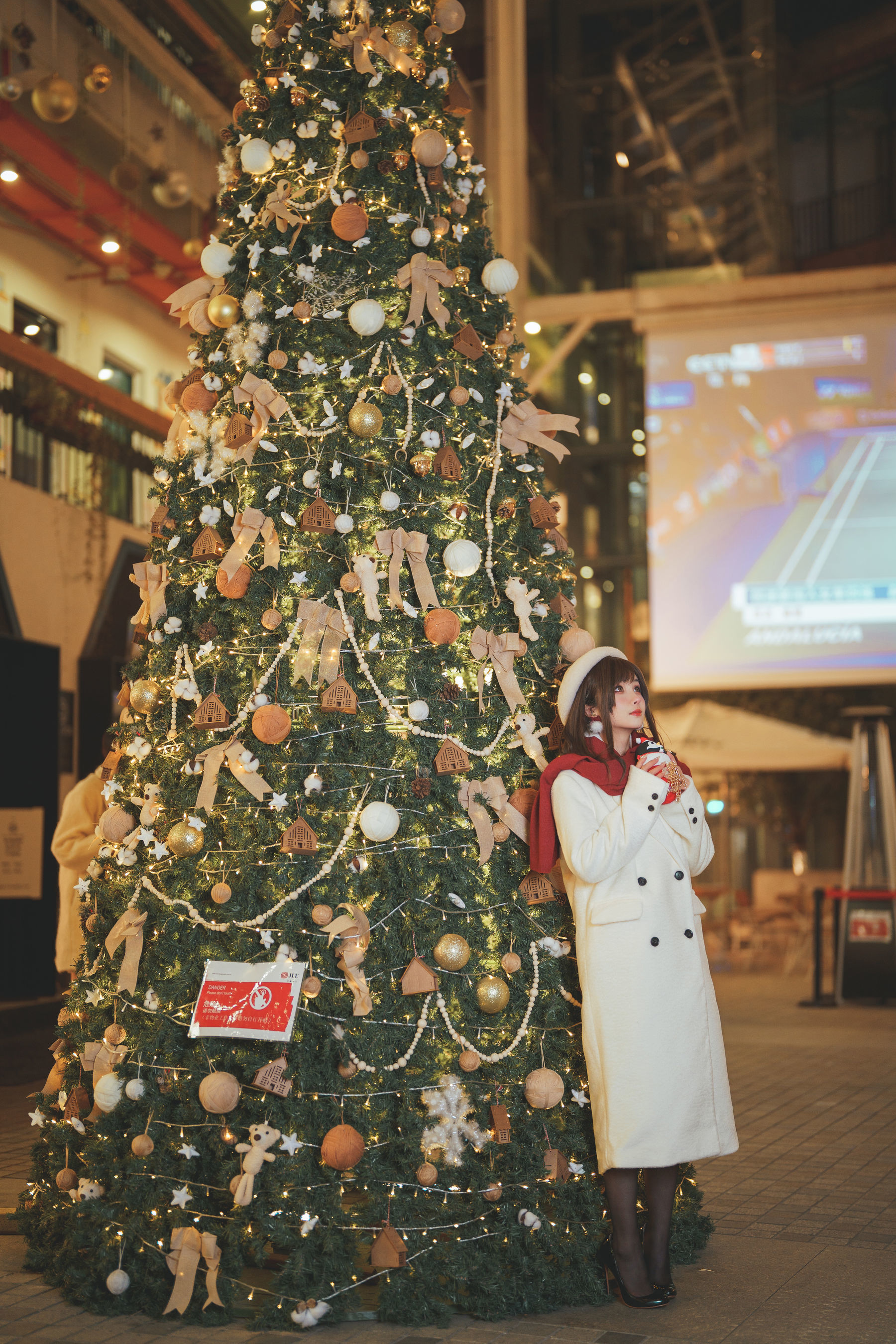 Rioko Liangliangzi『クリスマス麋鹿セット』コスプレ写真