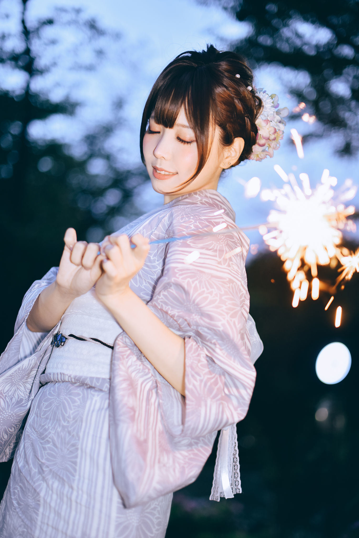 Internet Celebrity Cosplay] Ely_eee(ElyEEzi) - Yukata