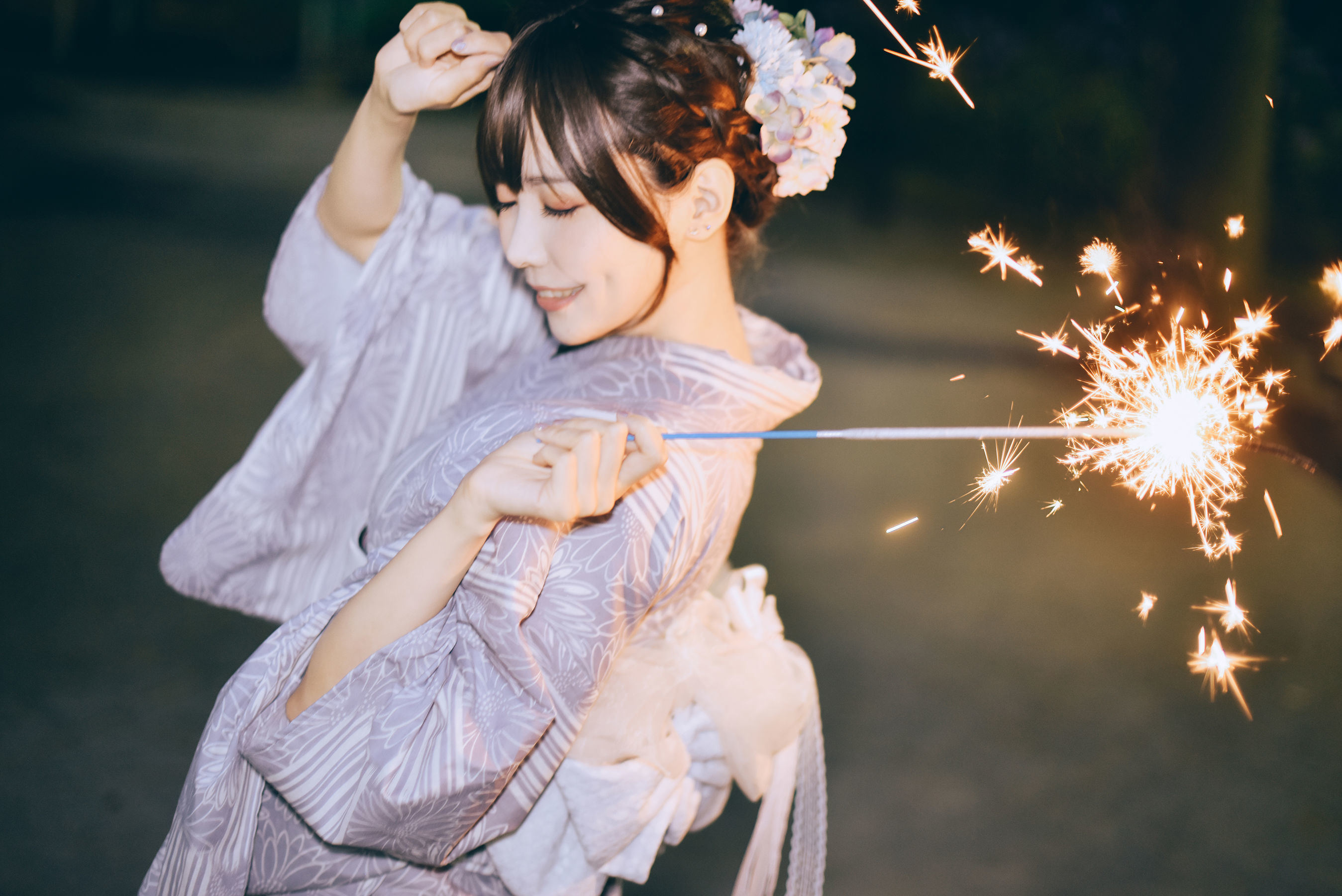 Internet Celebrity Cosplay] Ely_eee(ElyEEzi) - Yukata