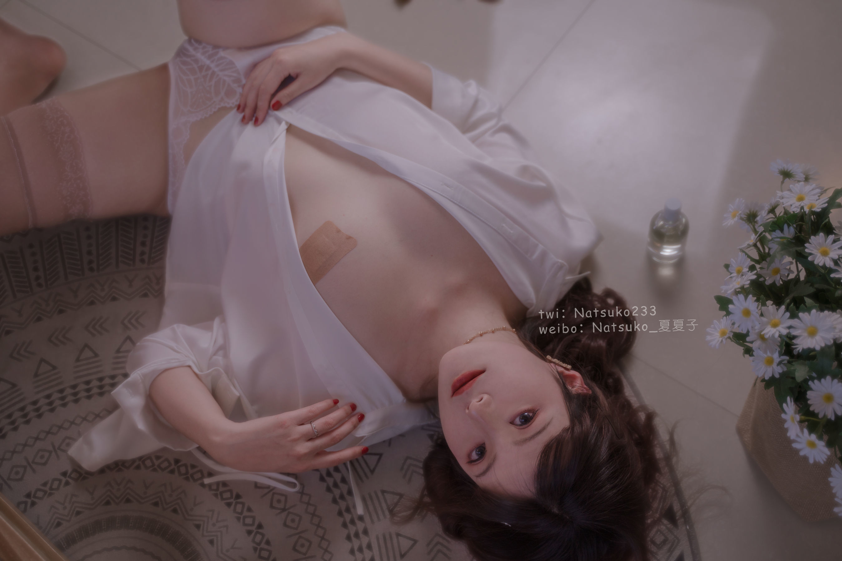 ネット紅人COS] なつこ - 彼氏シャツ