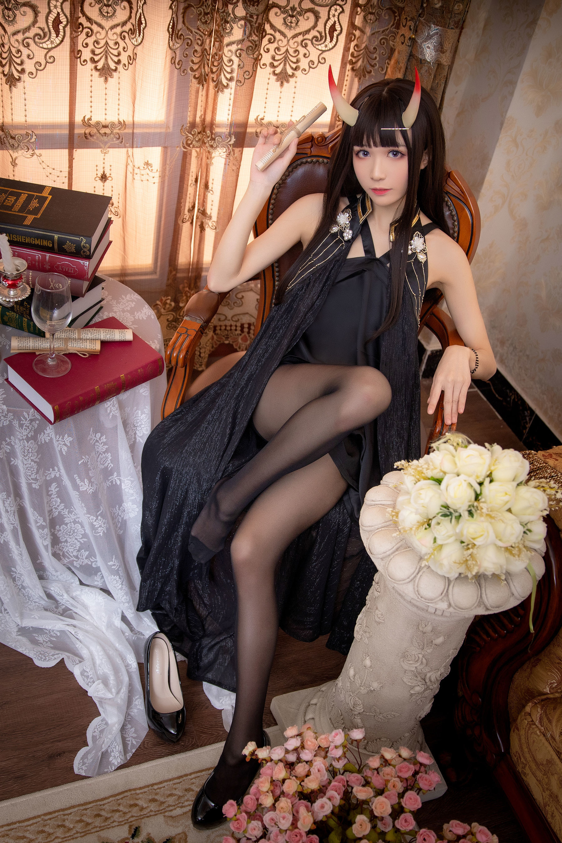 網紅COS] Tomoyo醬 - 碧藍 能代禮服