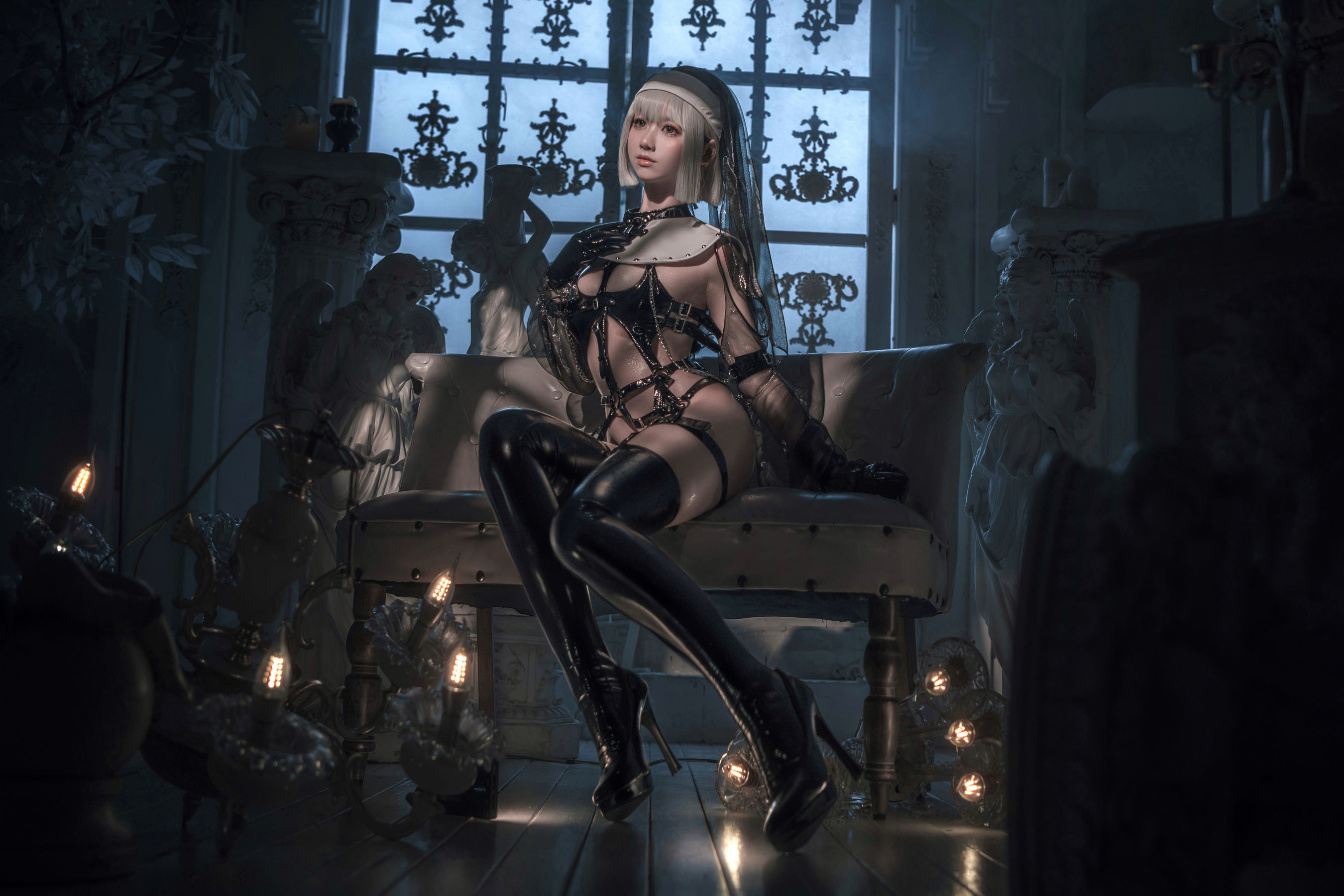 Internet Celebrity Cosplay] izumi Quan Taozi Welfare - Ascetic Nun