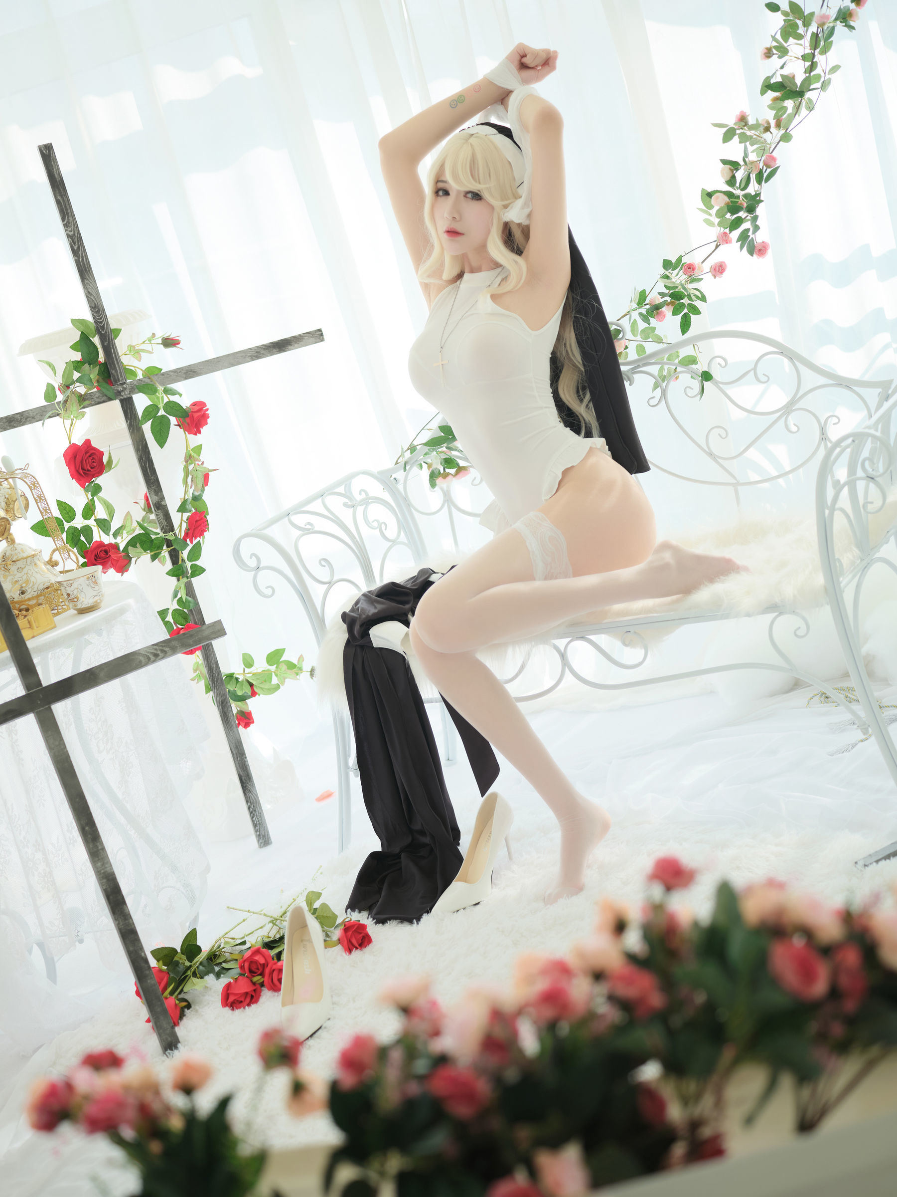 Cosplay Ngôi Sao Mạng] Một Mét Tám Đại Lị Tử - Nữ Tu