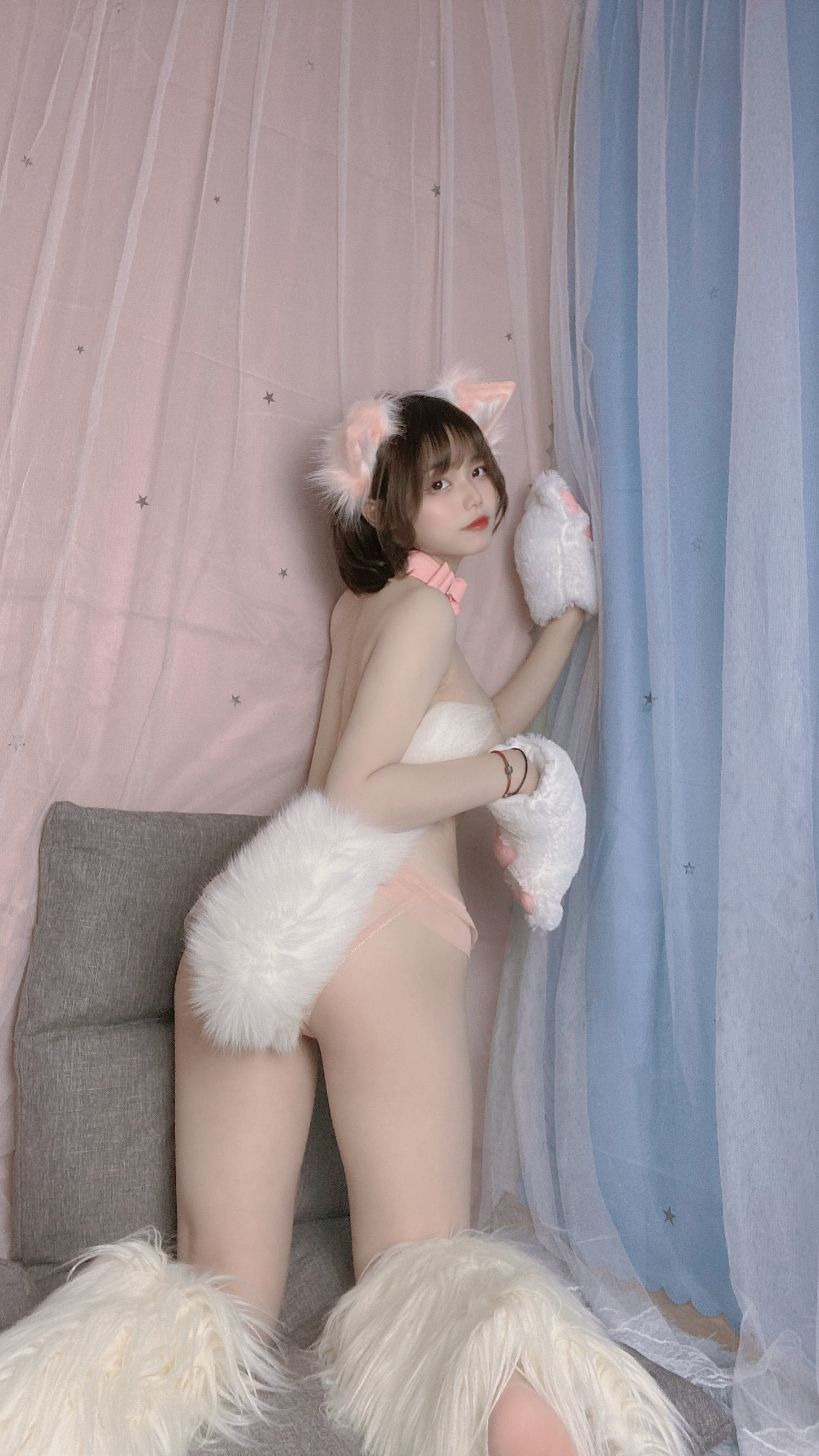 網紅COS] 七月喵子 - 貓咪