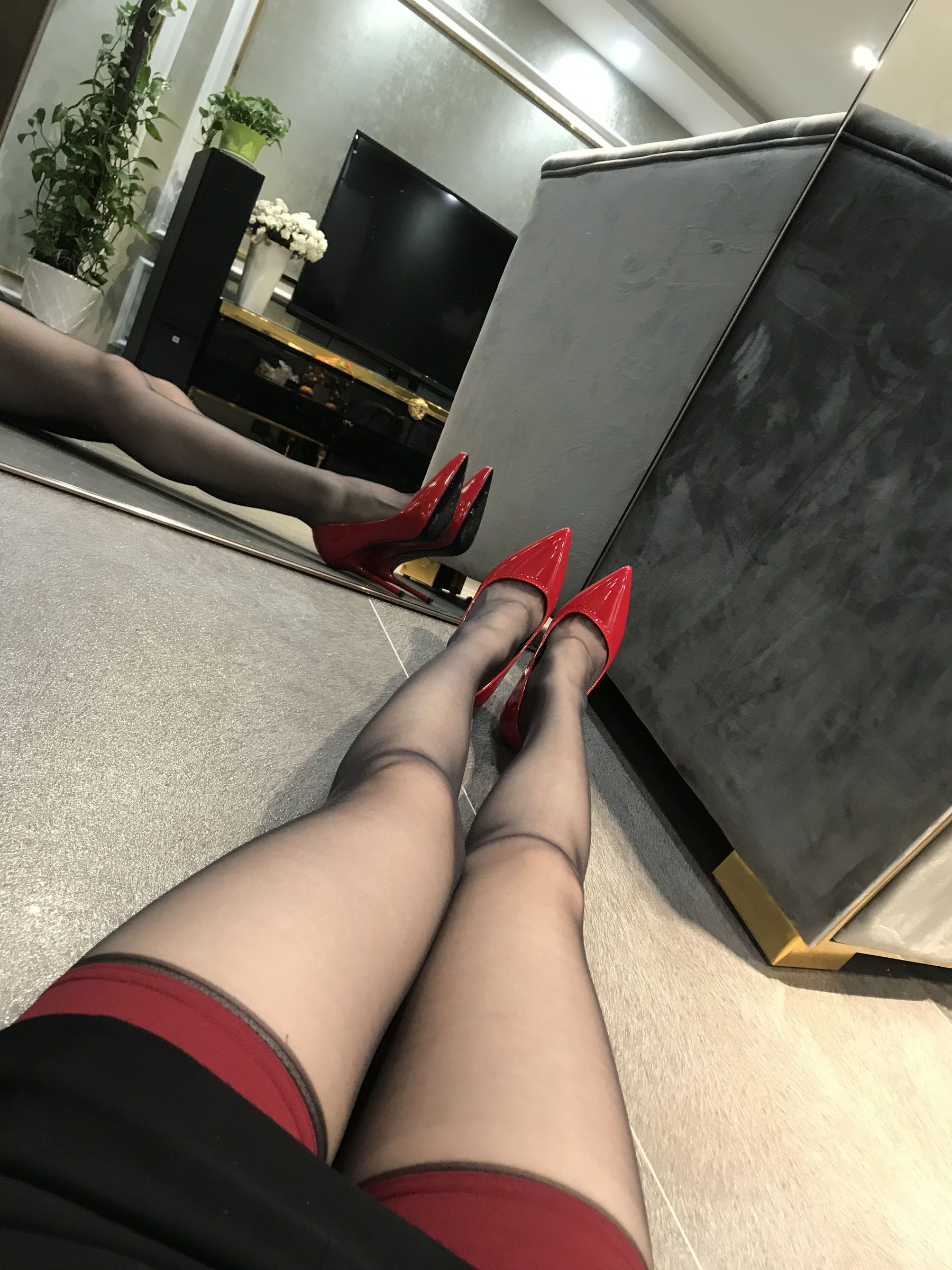 絲足ブロガー ビイロク_Monroe 2020.04.02 黒色絲情
