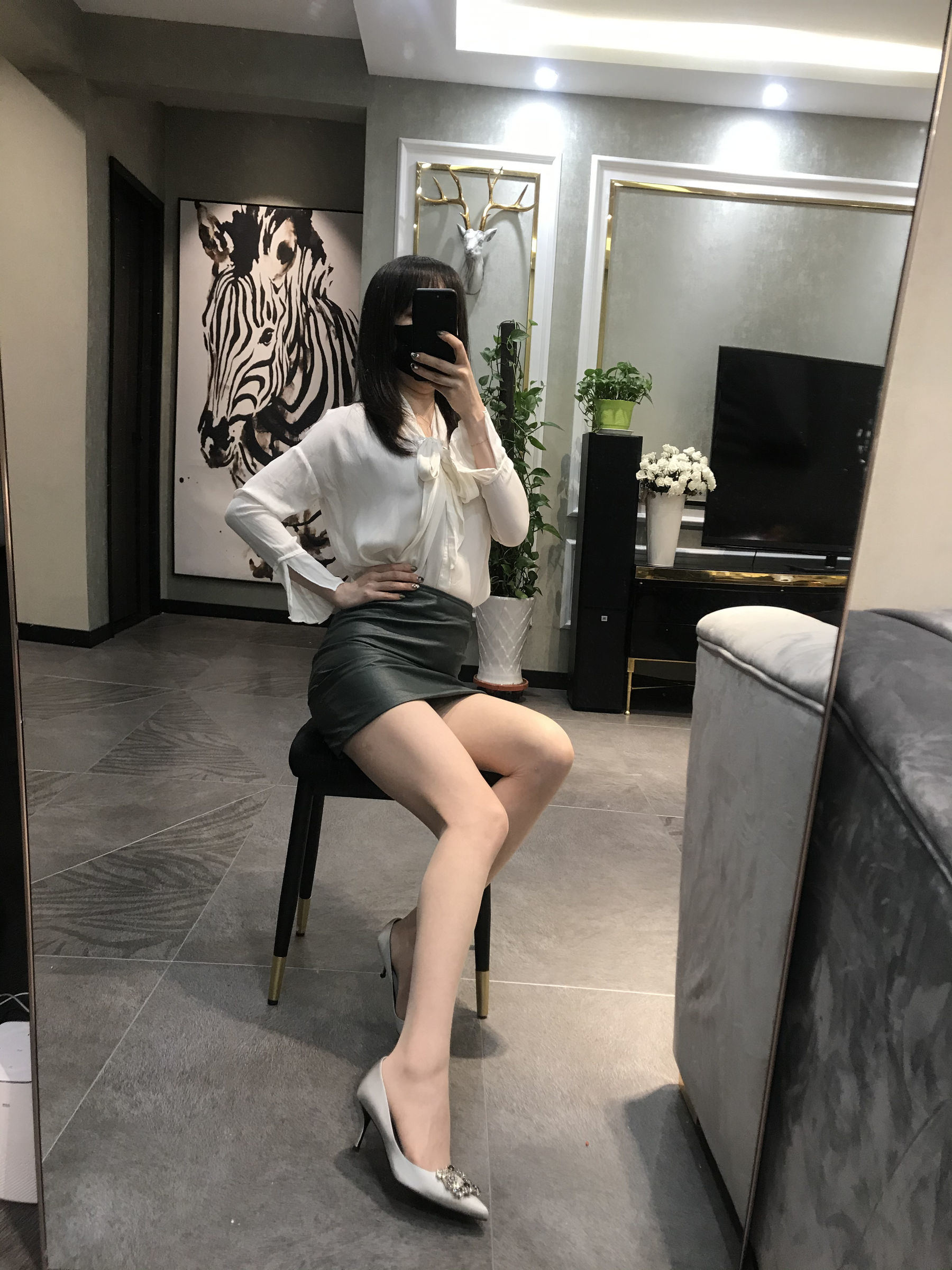 絲足博主麋鹿_Monroe 2020.04.04 圓臀誘惑