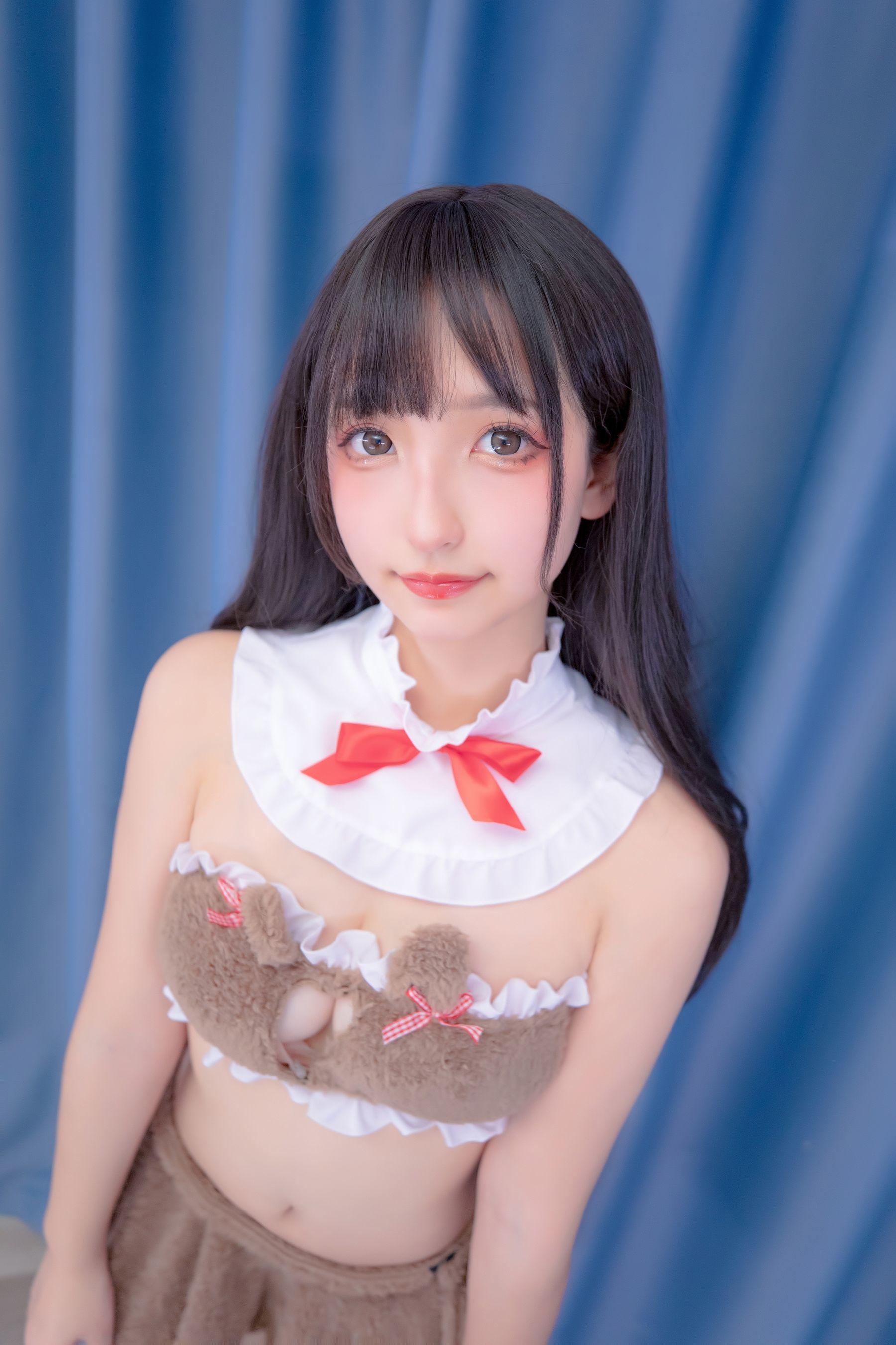 Cosplay Ngôi Sao Mạng]  belle  Kagura Ban Mafuyu Cô Gái Gấu