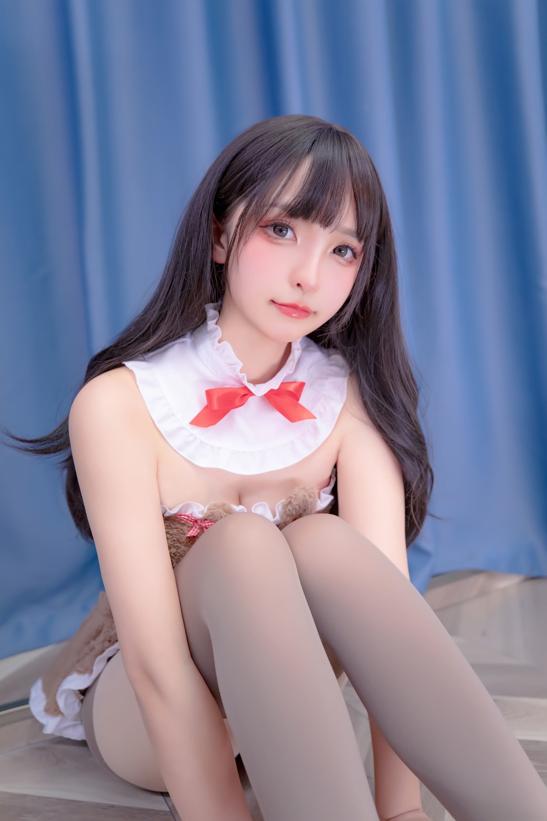 Internet Celebrity COS]  belle ta Kagura Ban Madong Bear Girl