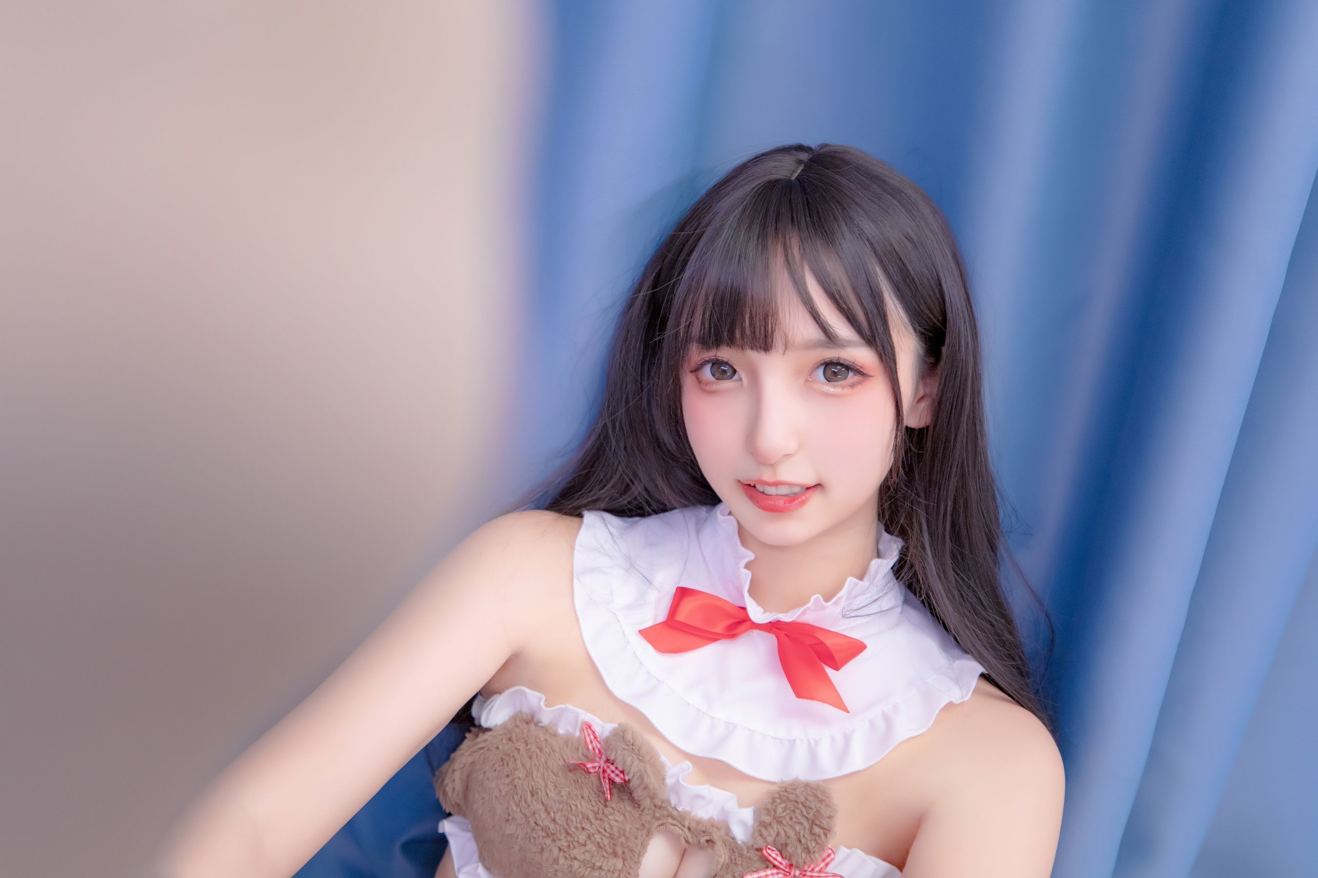 Internet Celebrity COS]  belle ta Kagura Ban Madong Bear Girl