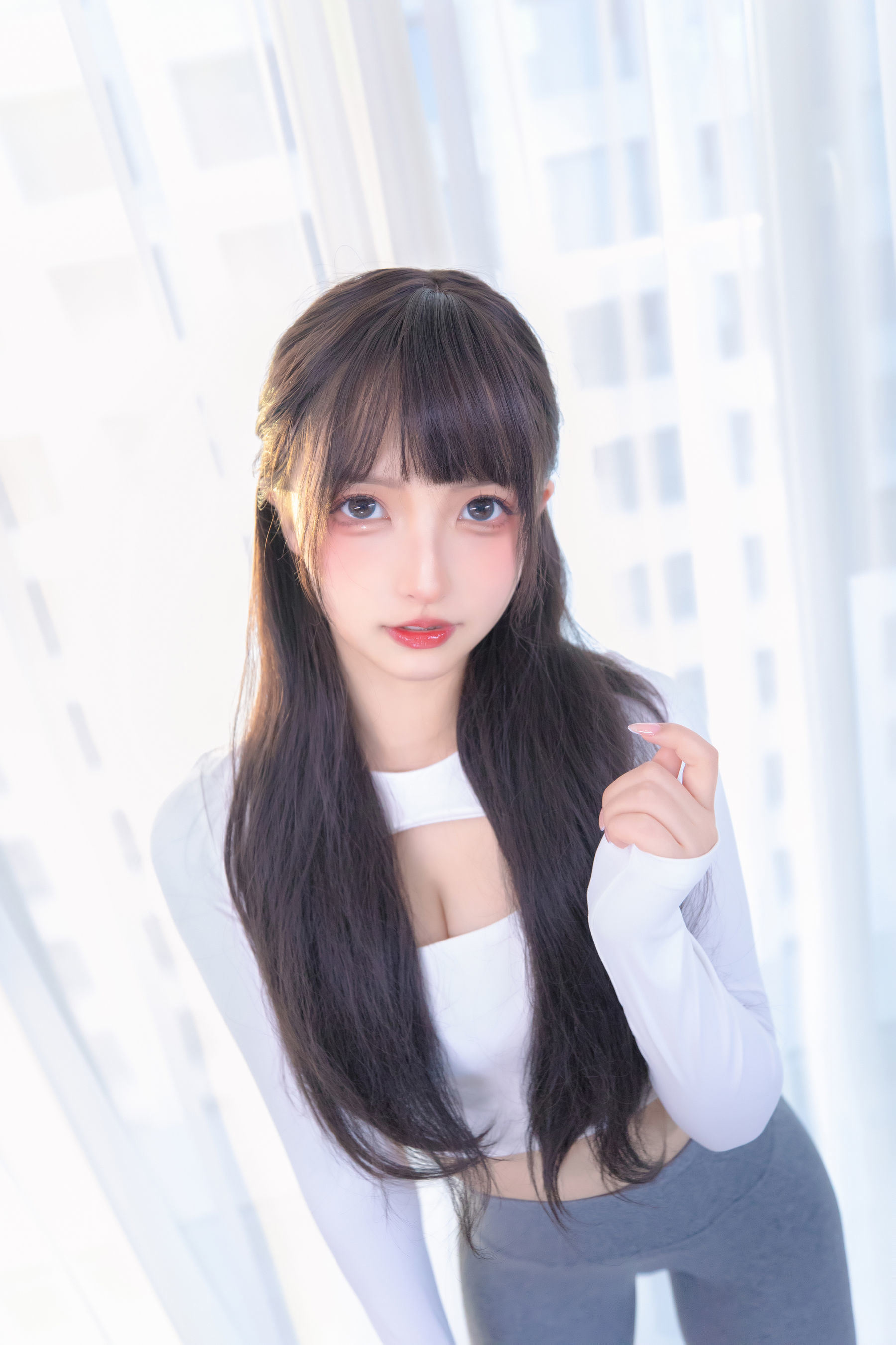 인터넷 유명인 COS] 로리 가구라 반 마후유 요가 소녀