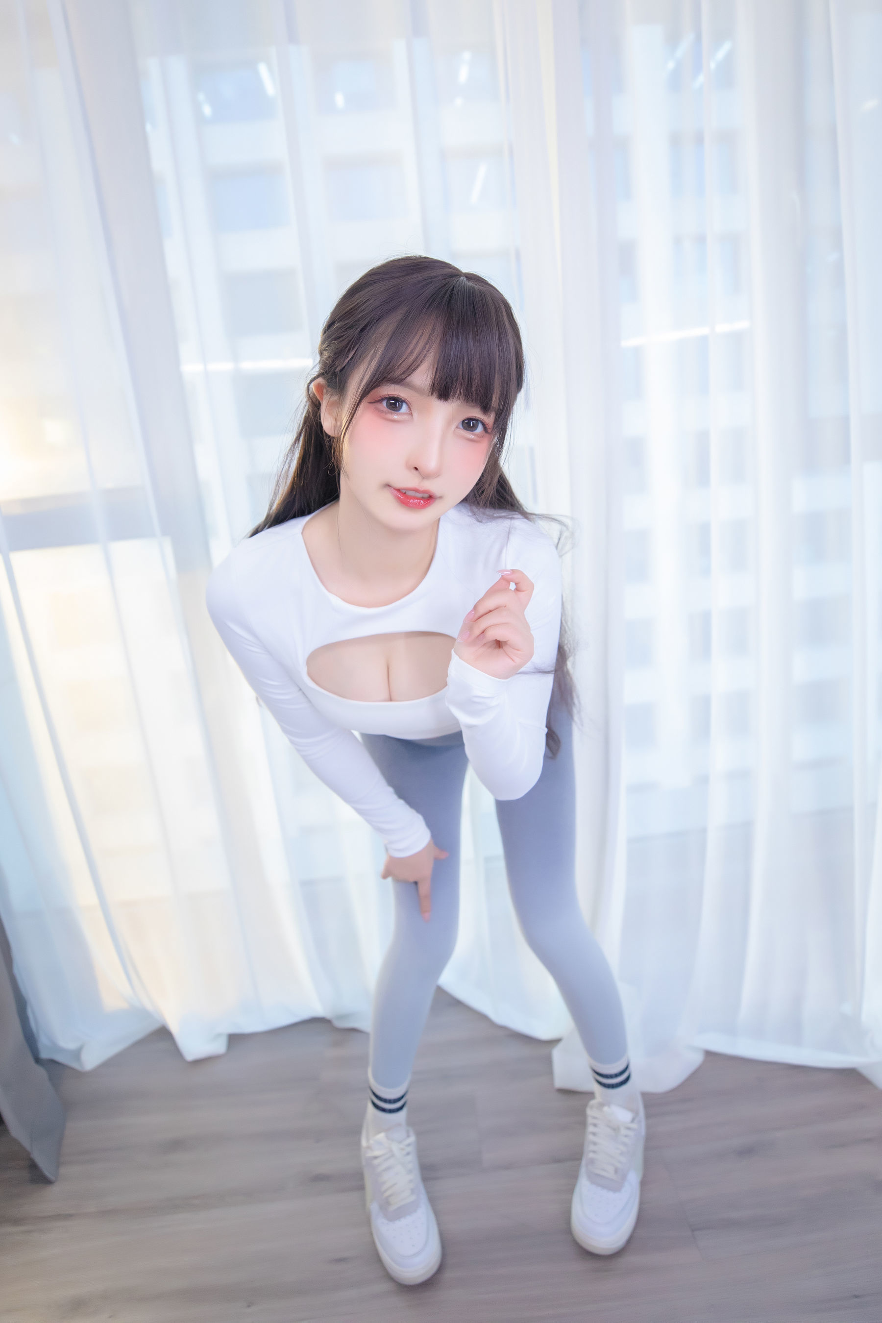 Cosplay Ngôi Sao Mạng]  belle  Kagura Ban Mafuyu Cô Gái Yoga