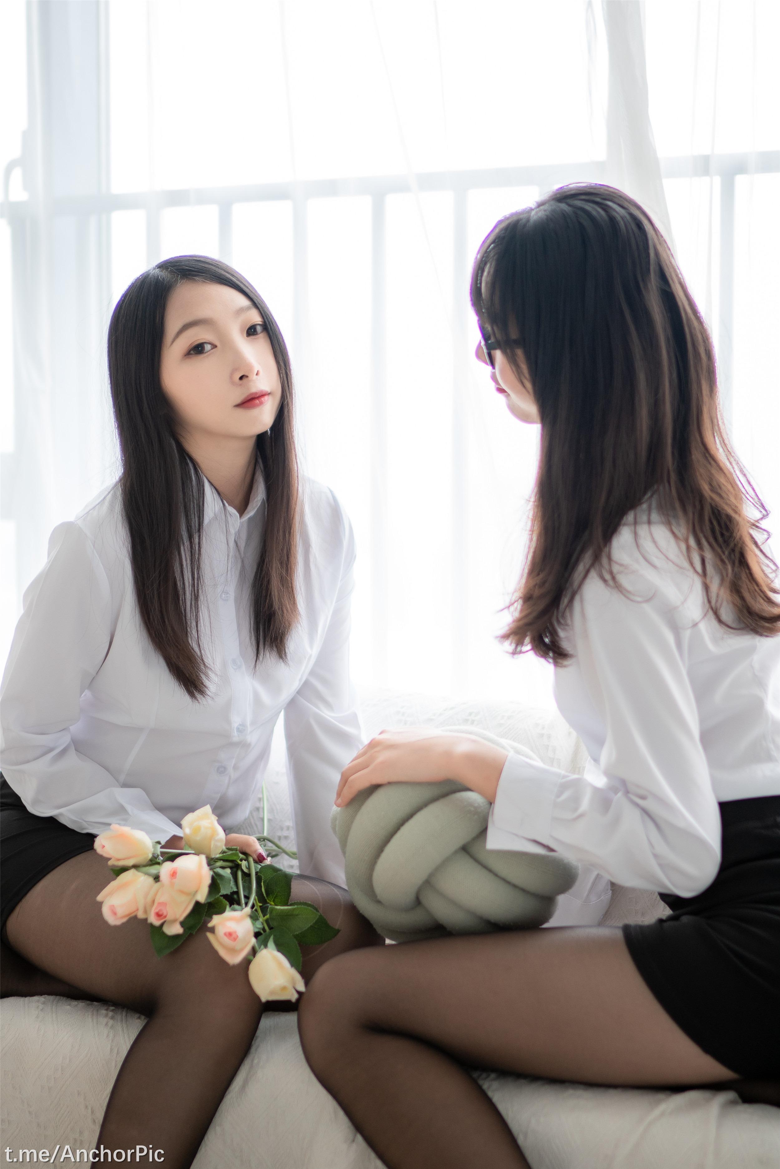 西呱呀呀呀(murmure) - 黑丝双人百合 89P