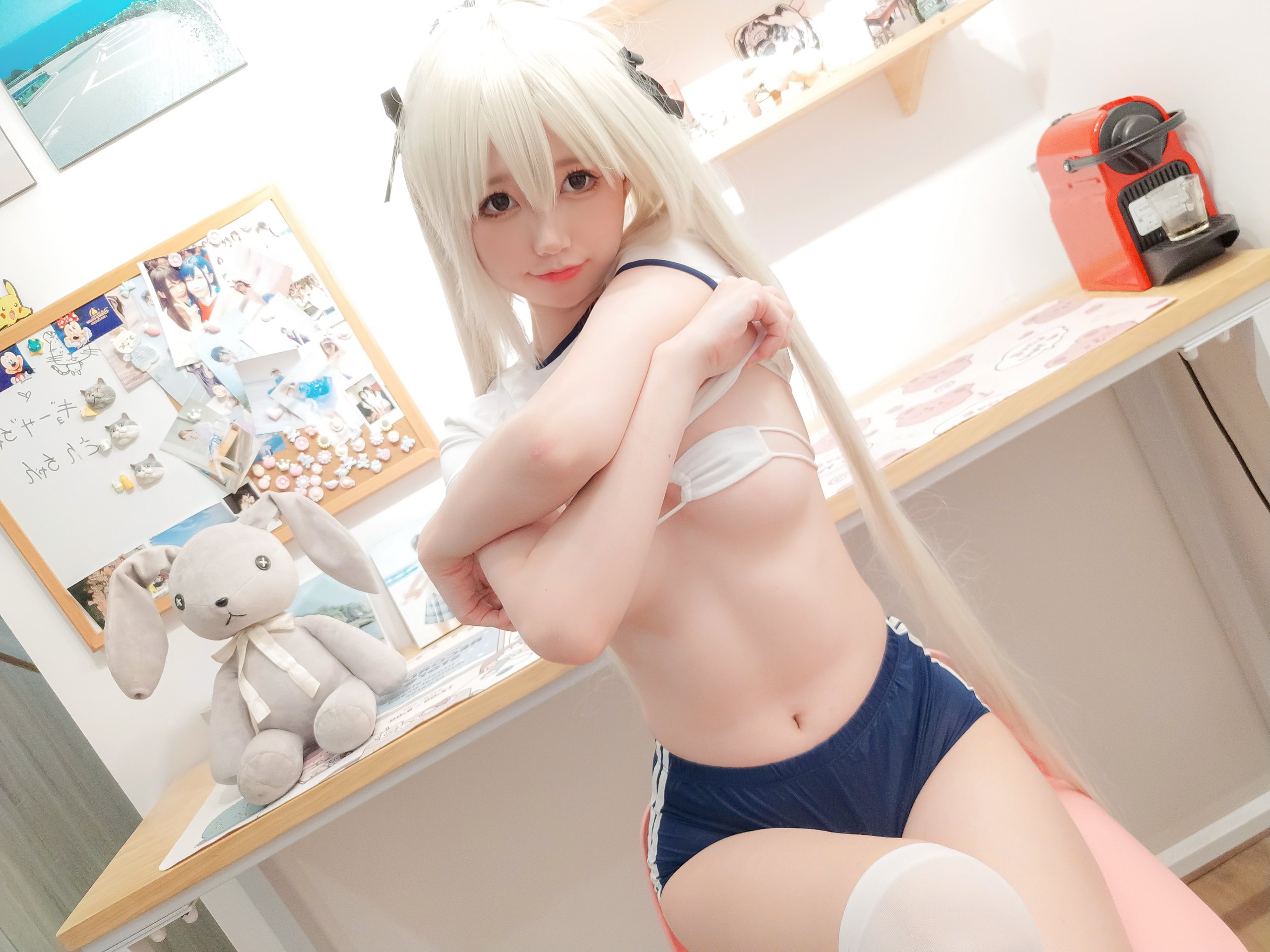 Nagisaมอวูเมียว] ชุดยิมนาสติก