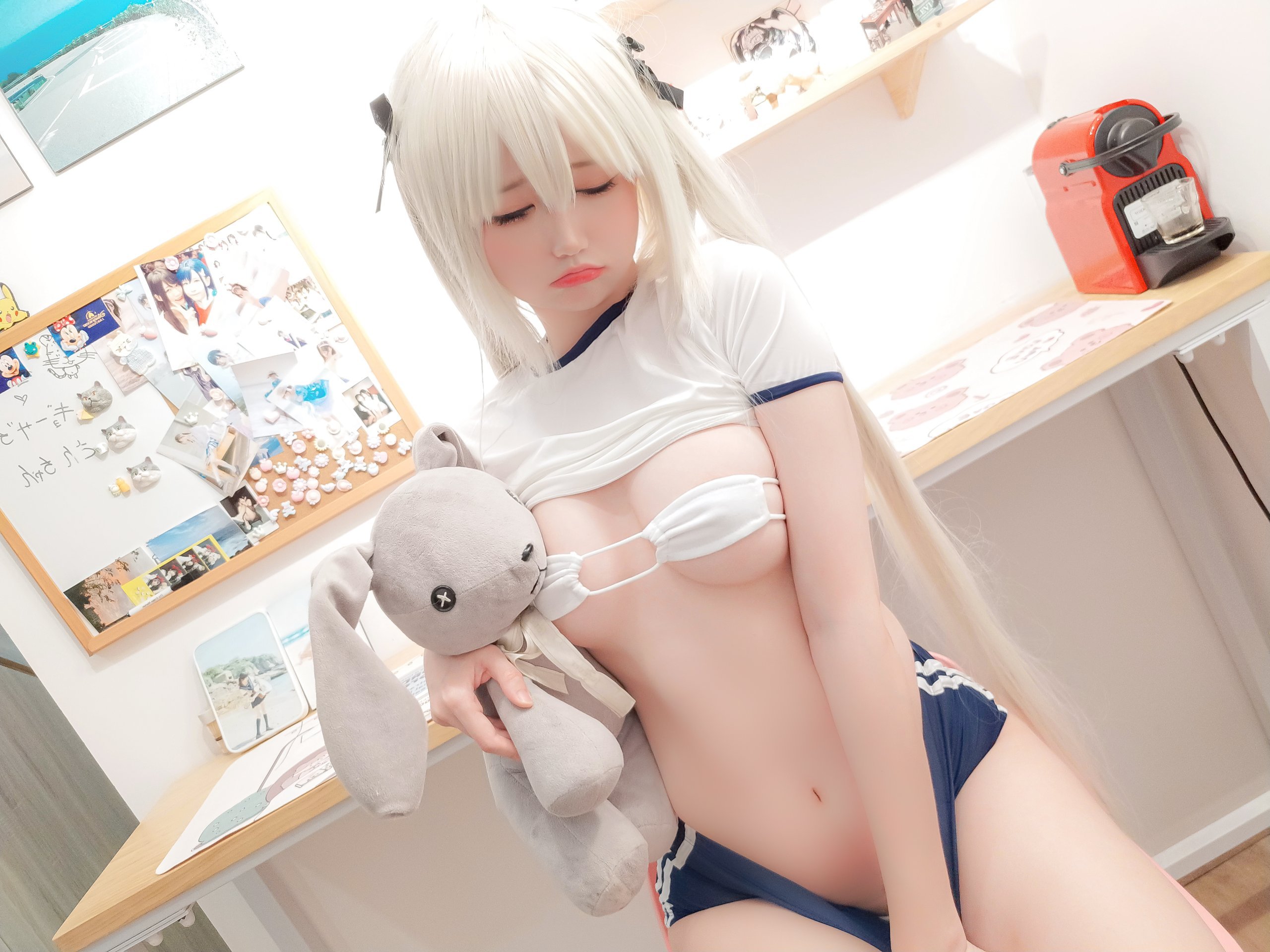 Nagisaมอวูเมียว] ชุดยิมนาสติก