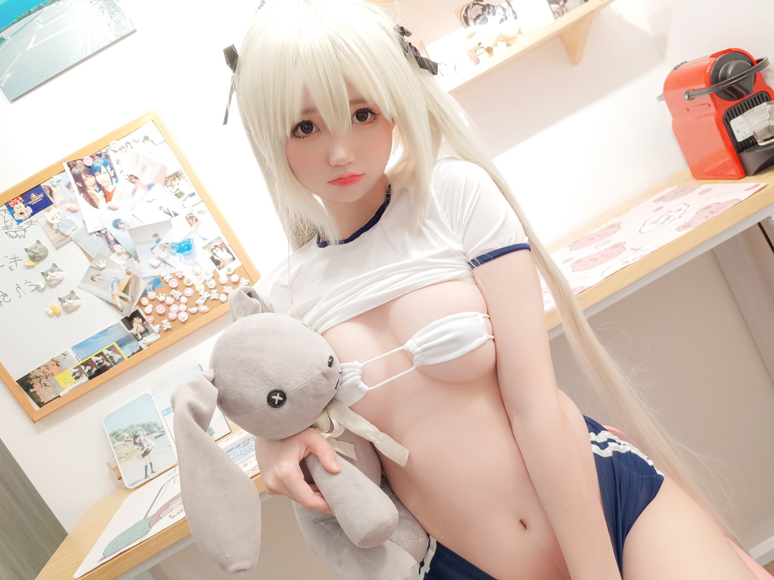 Nagisaมอวูเมียว] ชุดยิมนาสติก