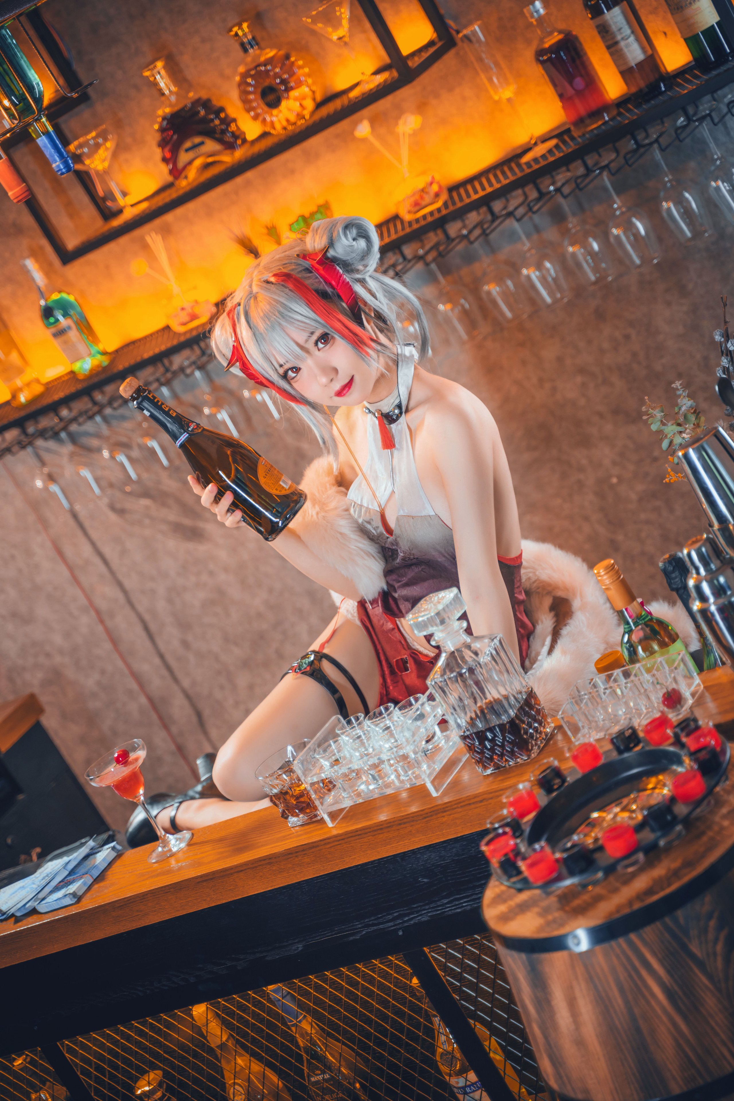 花七Hana] 明日方舟w&鏡華xcw&帕秋莉睡衣