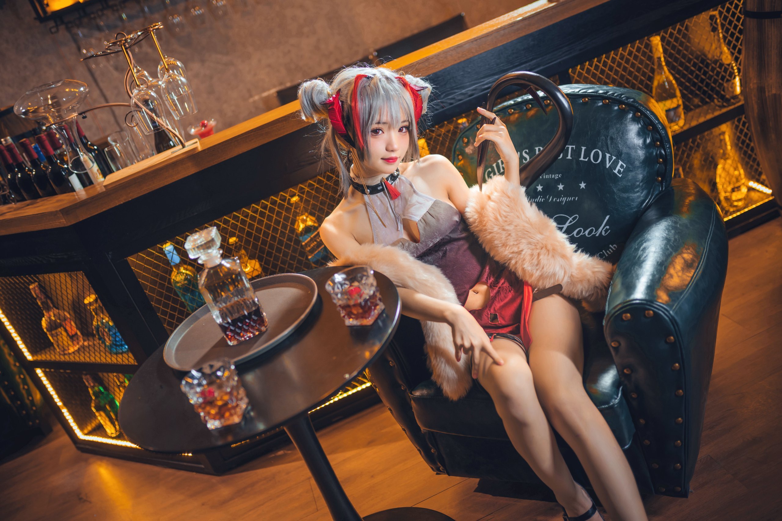 花七Hana] 明日方舟w&鏡華xcw&帕秋莉睡衣