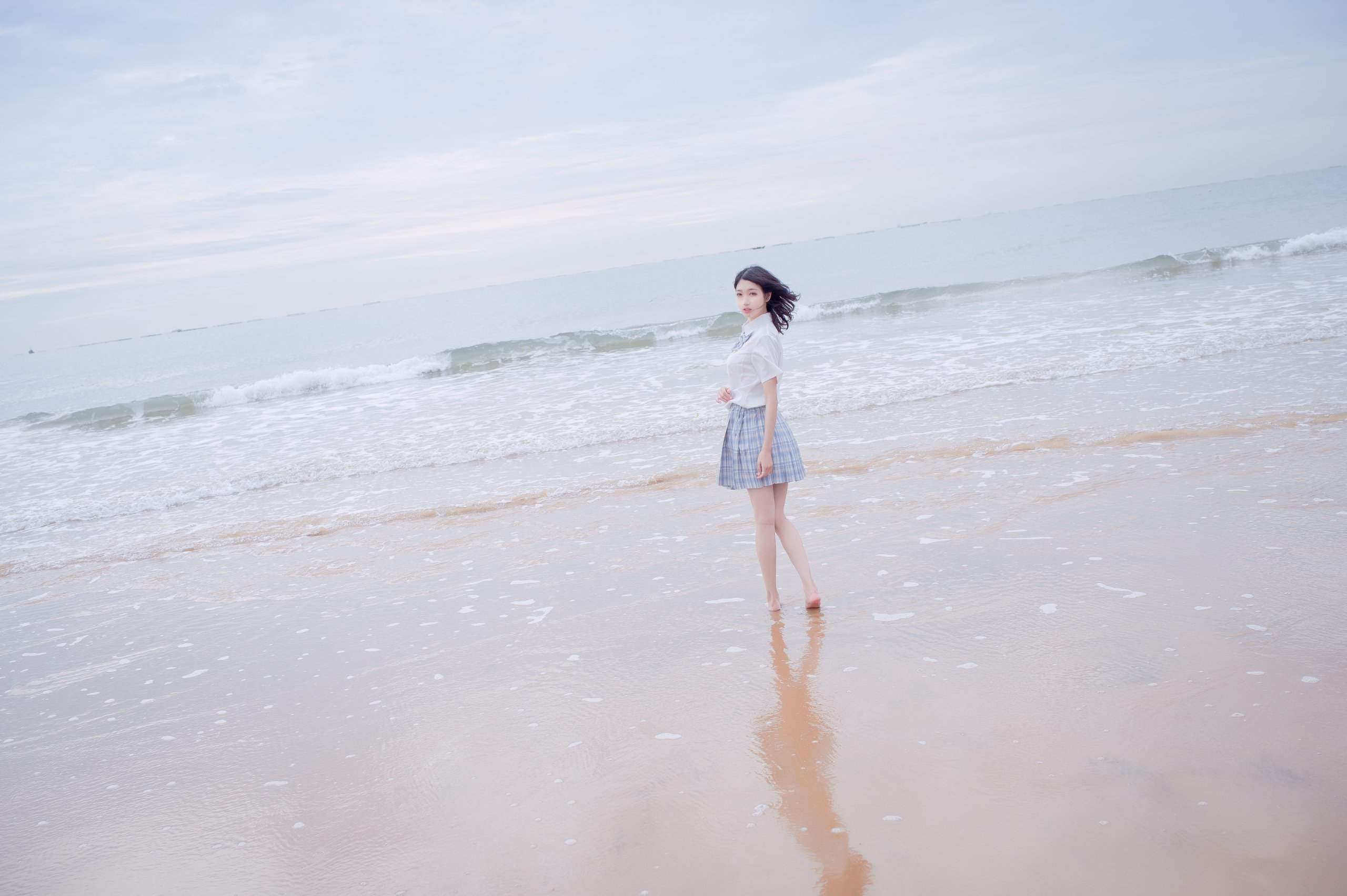 周嘰是可愛兔兔 - 海邊JK