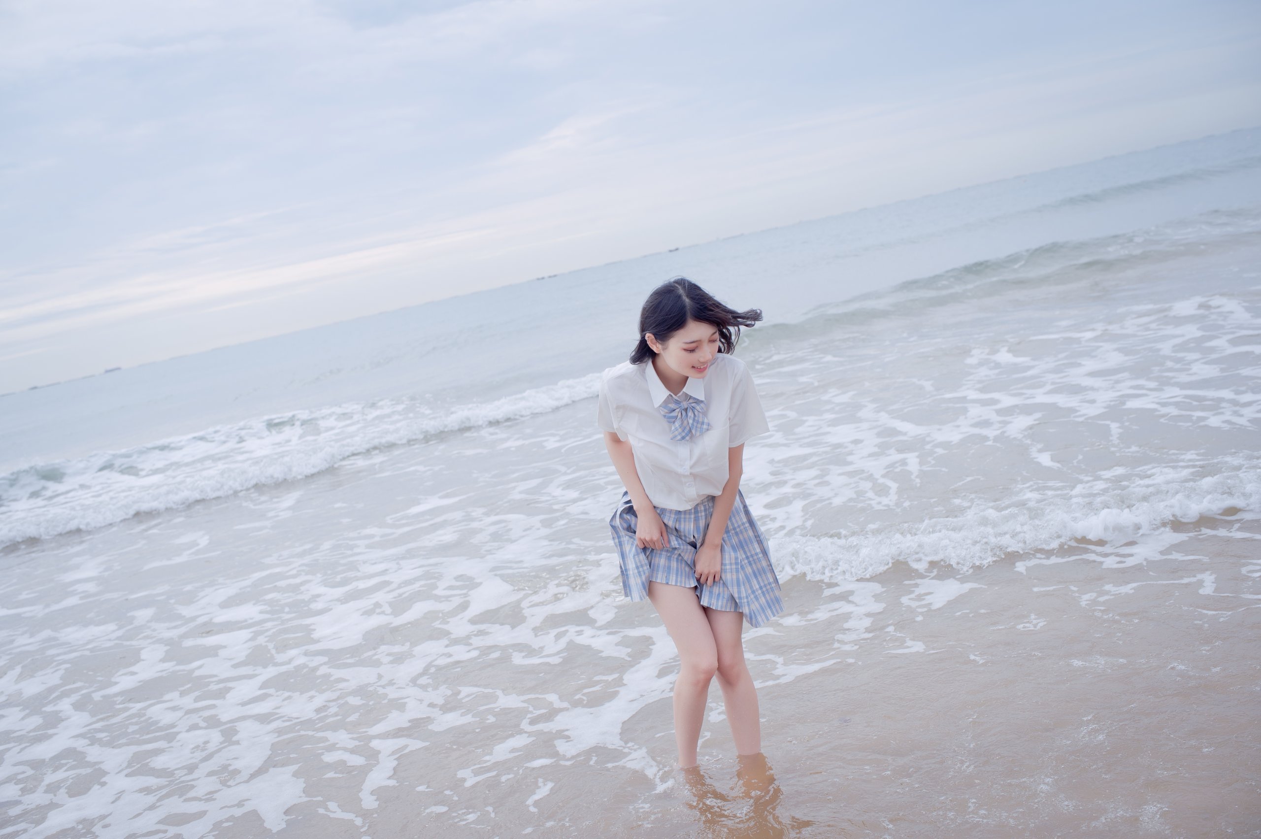 周嘰是可愛兔兔 - 海邊JK