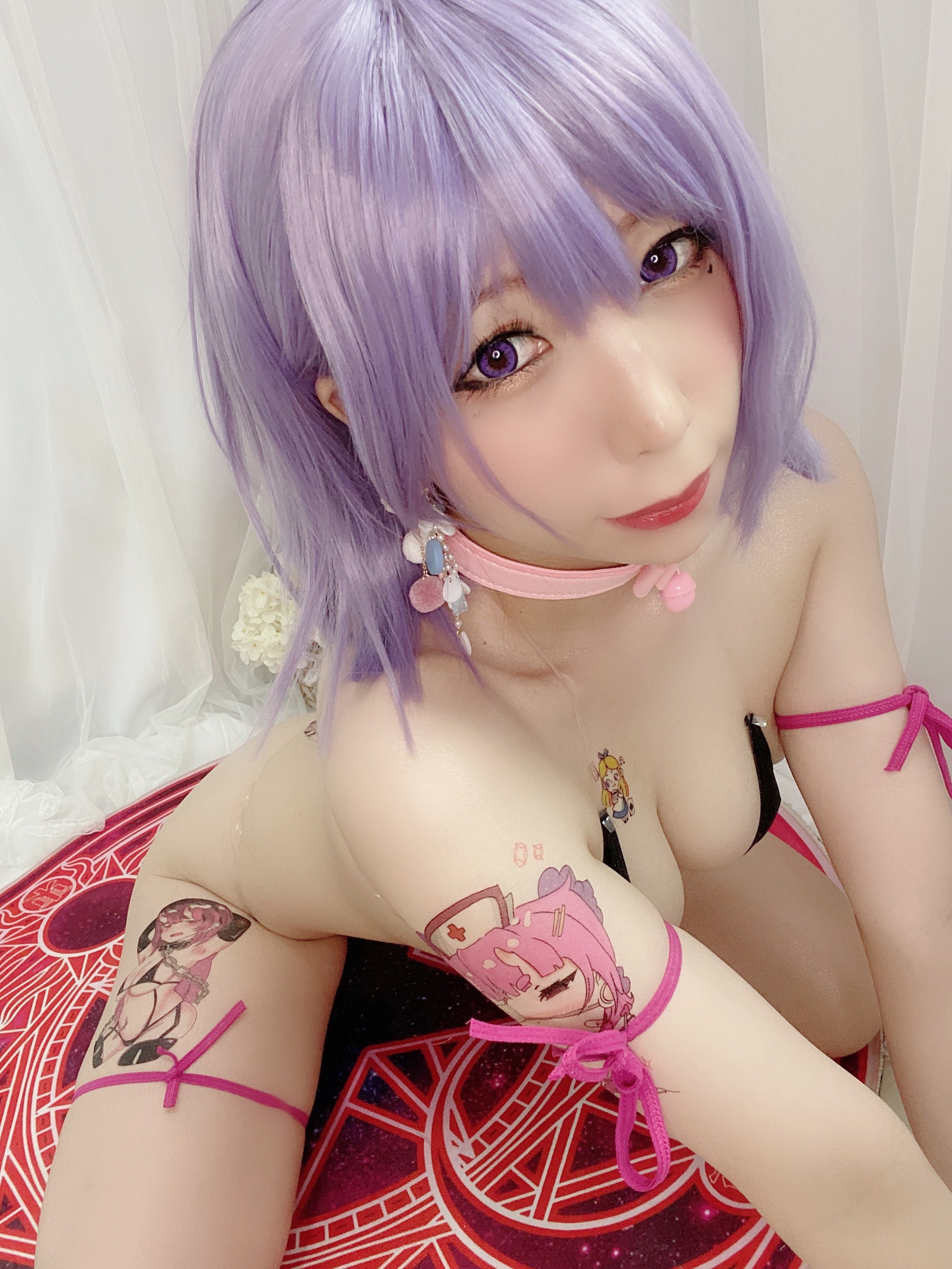 鹿野希 Vol.19 自撮り 淫紋姫写真 (動画入り)