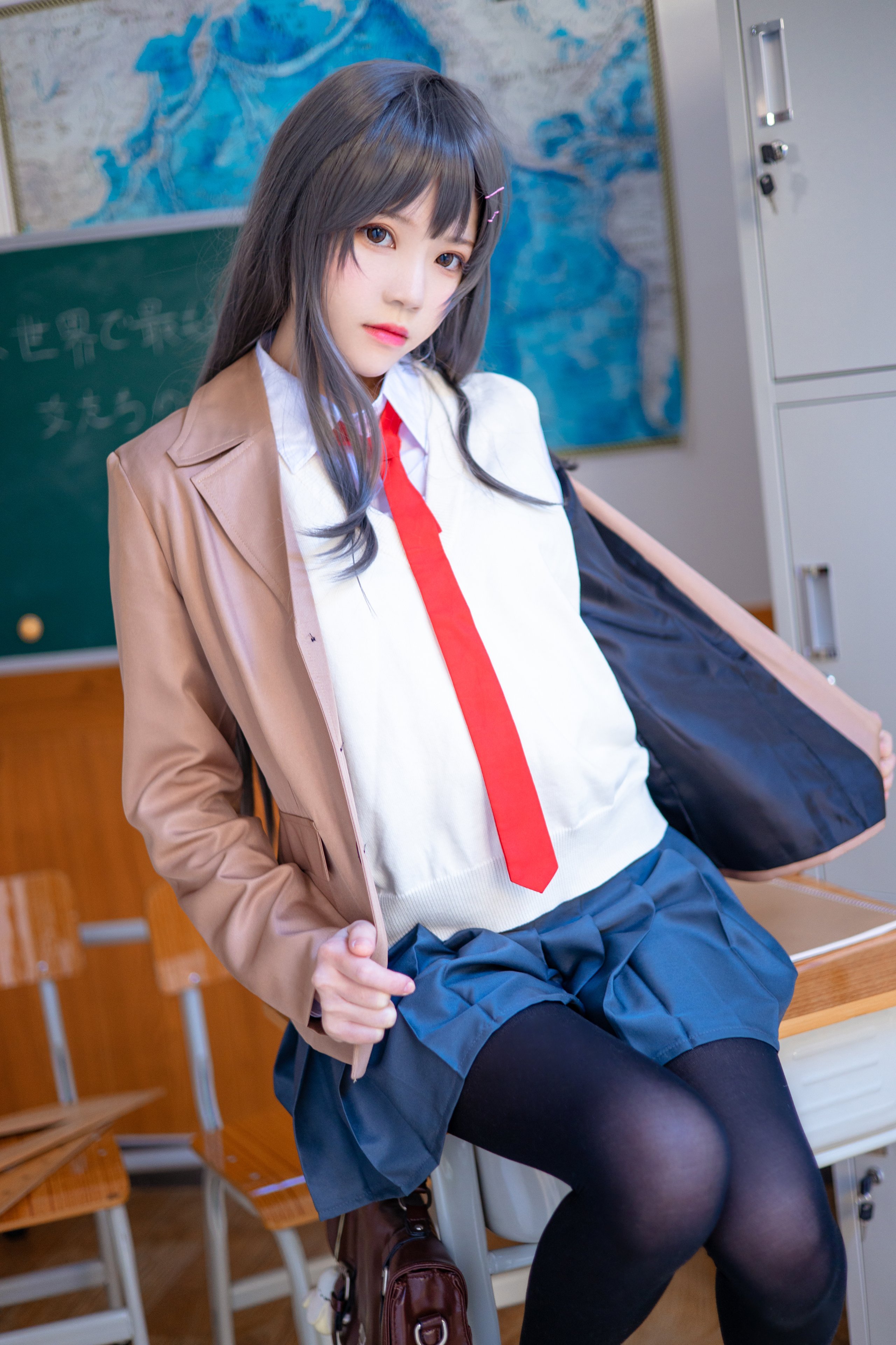 フートル桜桃喵 - 麻衣先輩制服