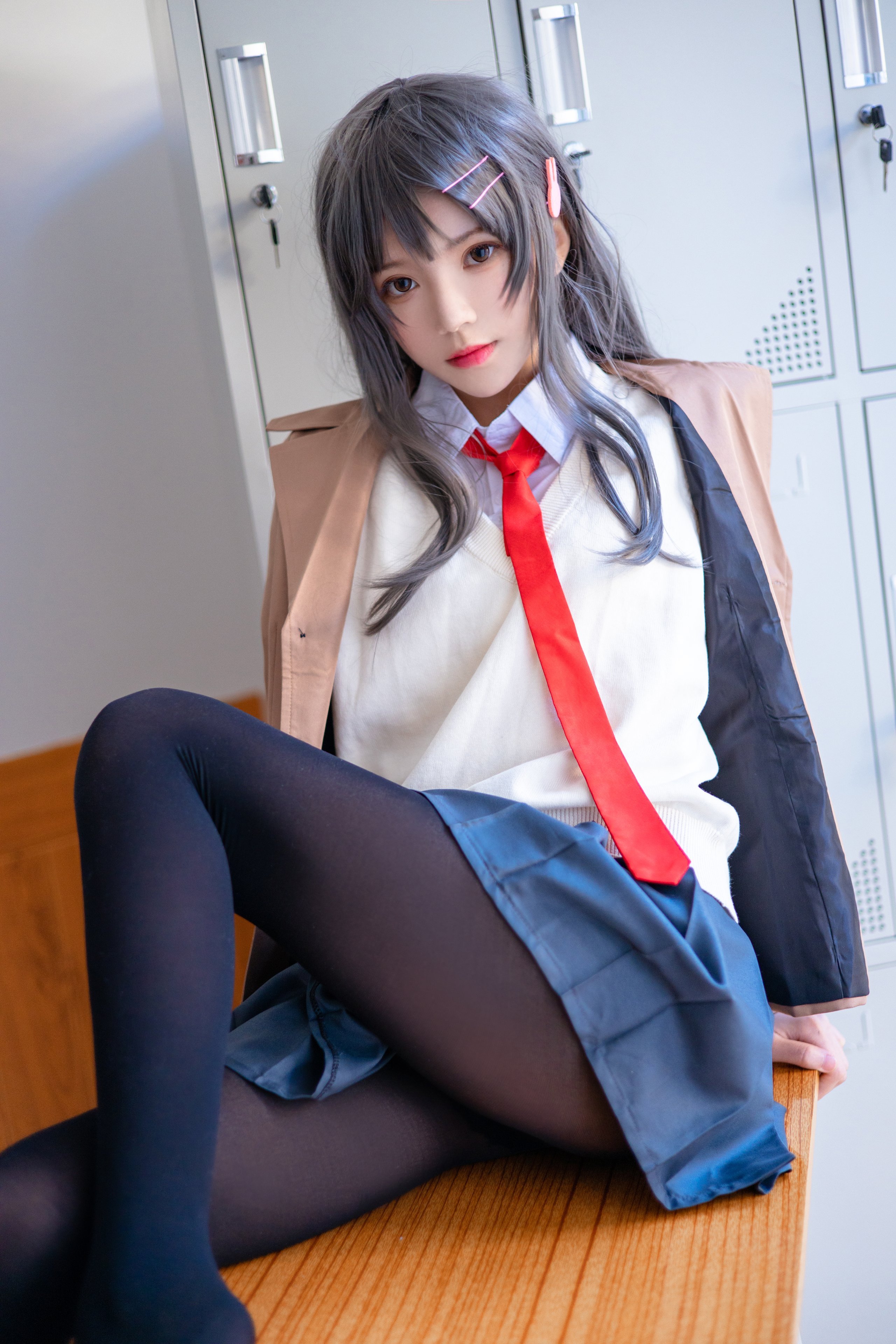 フートル桜桃喵 - 麻衣先輩制服