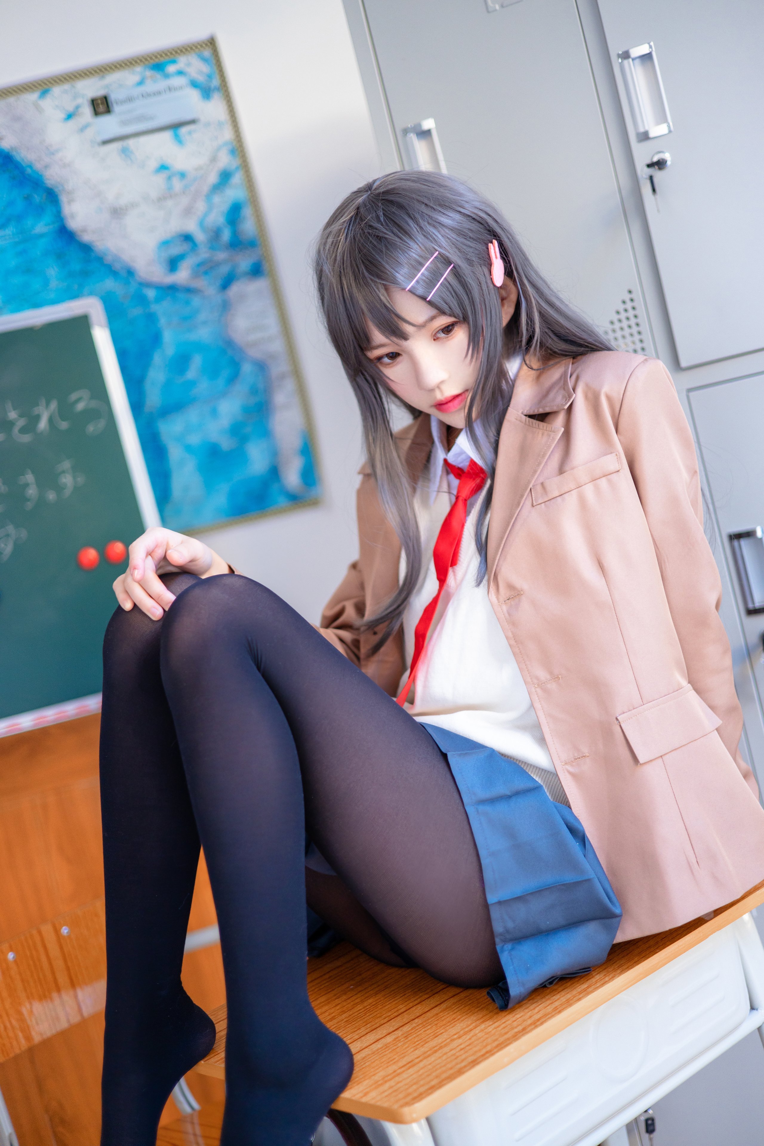 フートル桜桃喵 - 麻衣先輩制服