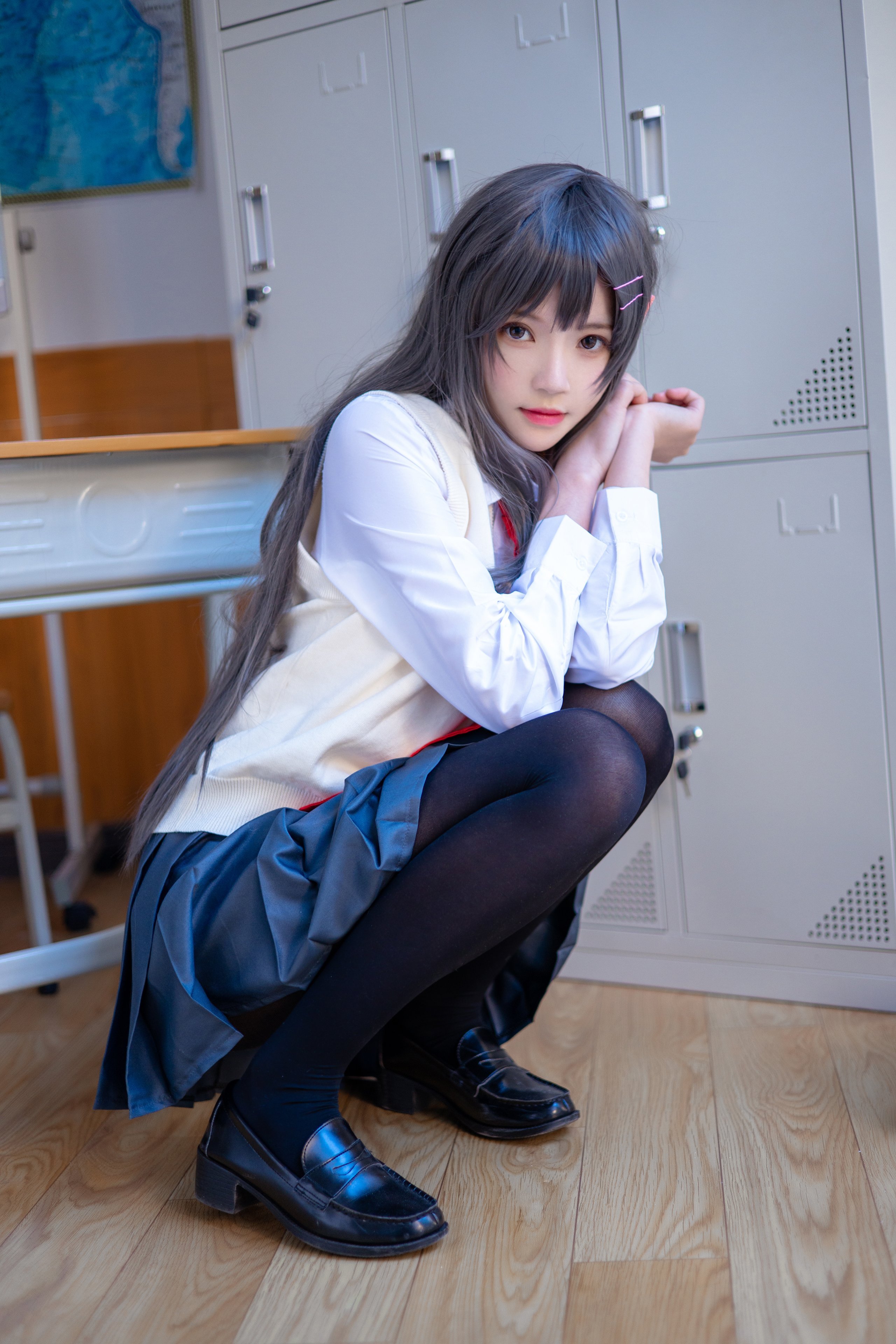 フートル桜桃喵 - 麻衣先輩制服