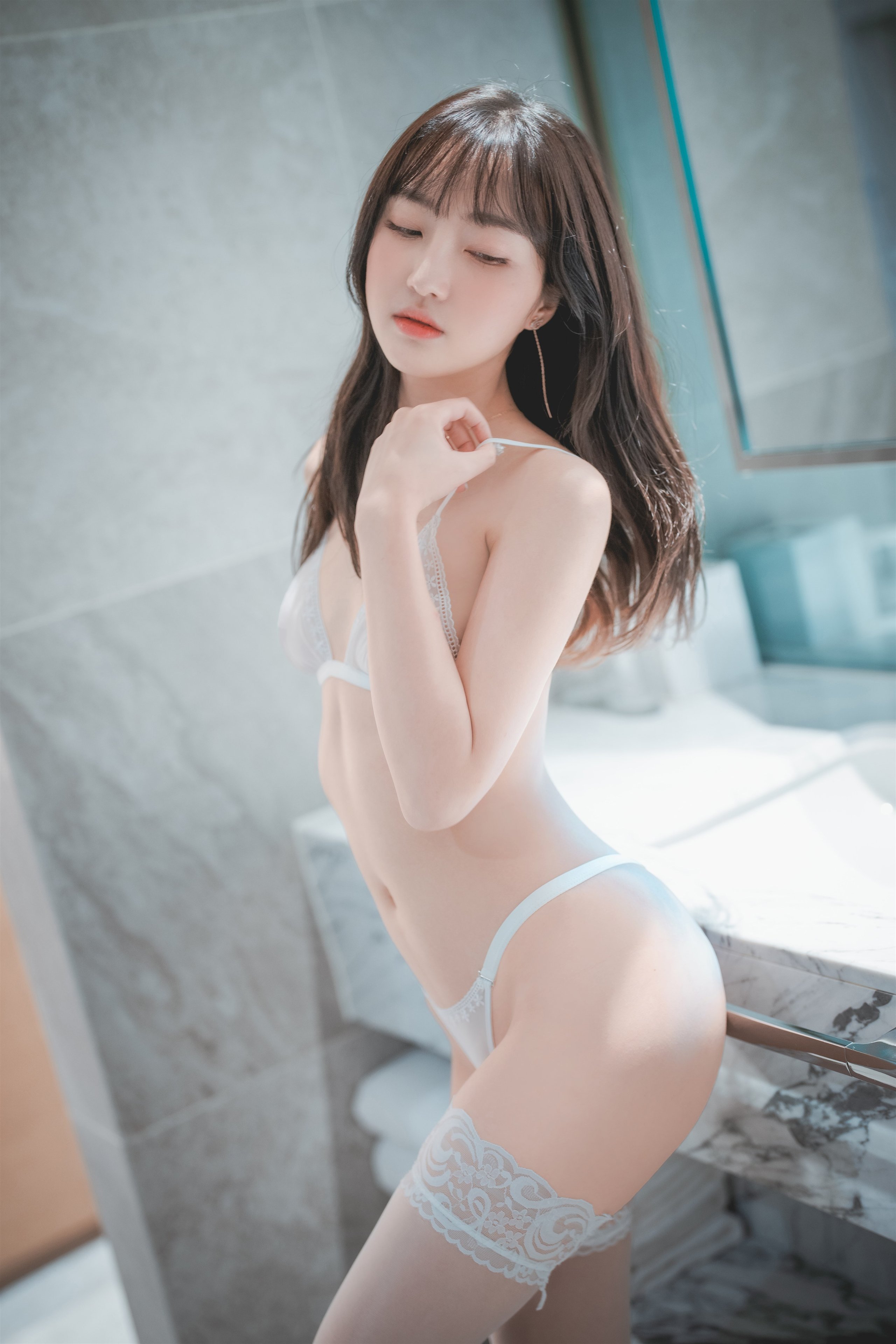 迪加瓦 照片 - 哈娜里 (하나리) - 香檳 網眼
