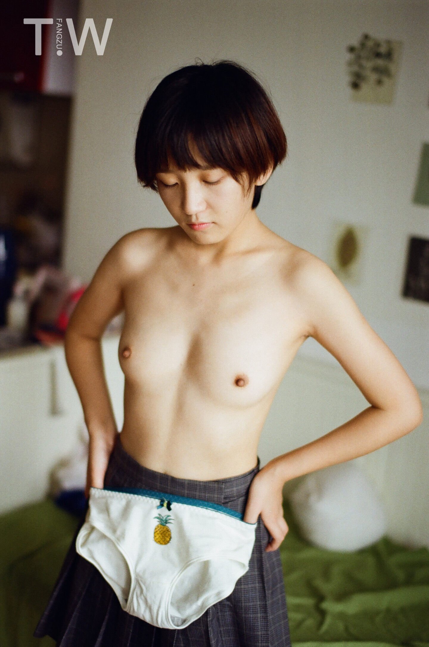 獨立攝影師田文（弁島）作品-短發妹子